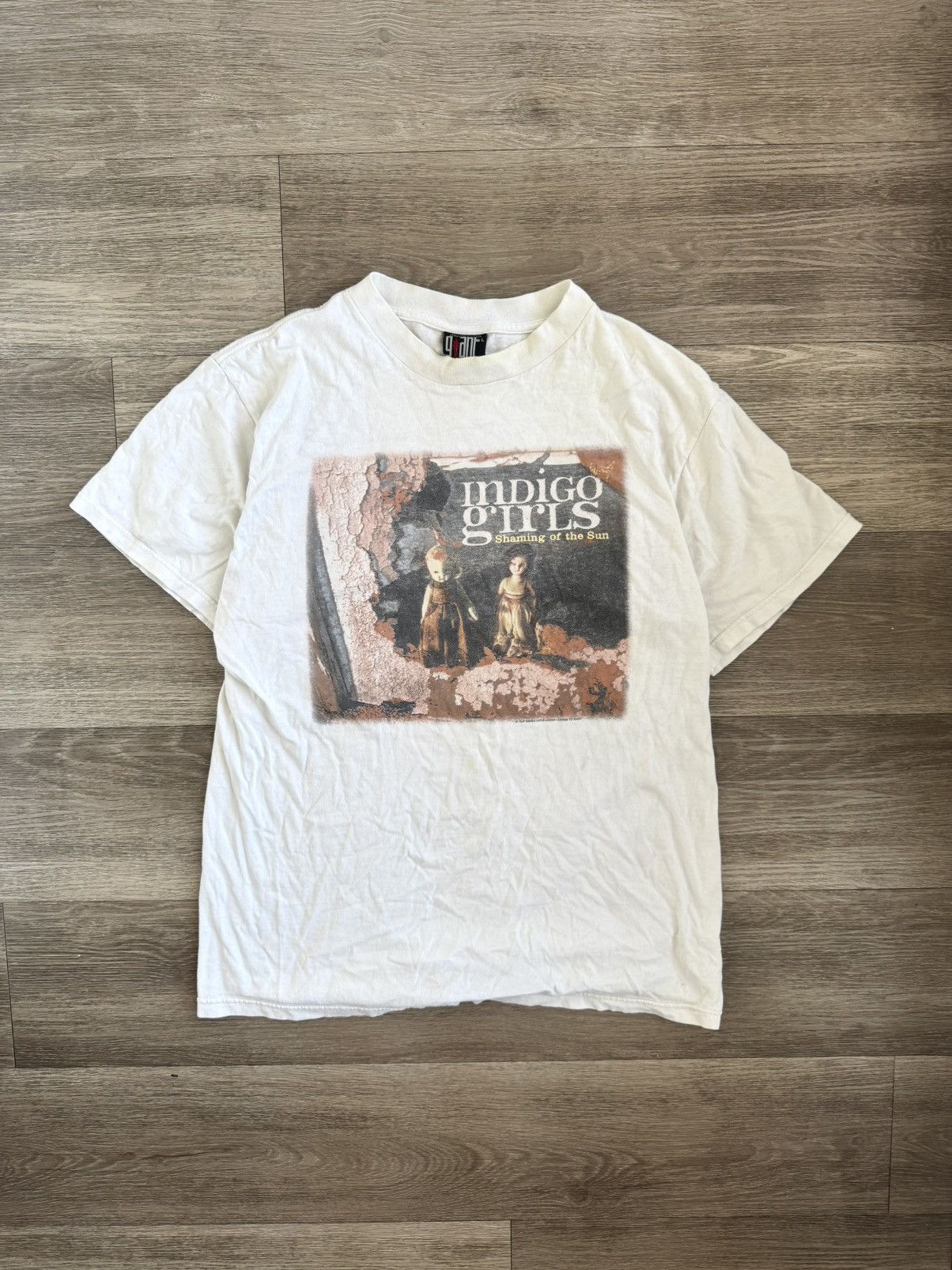 Vintage Vintage 90s Indigo Girls Tee Size US L / EU 52-54 / 3 - 1 Thumbnail