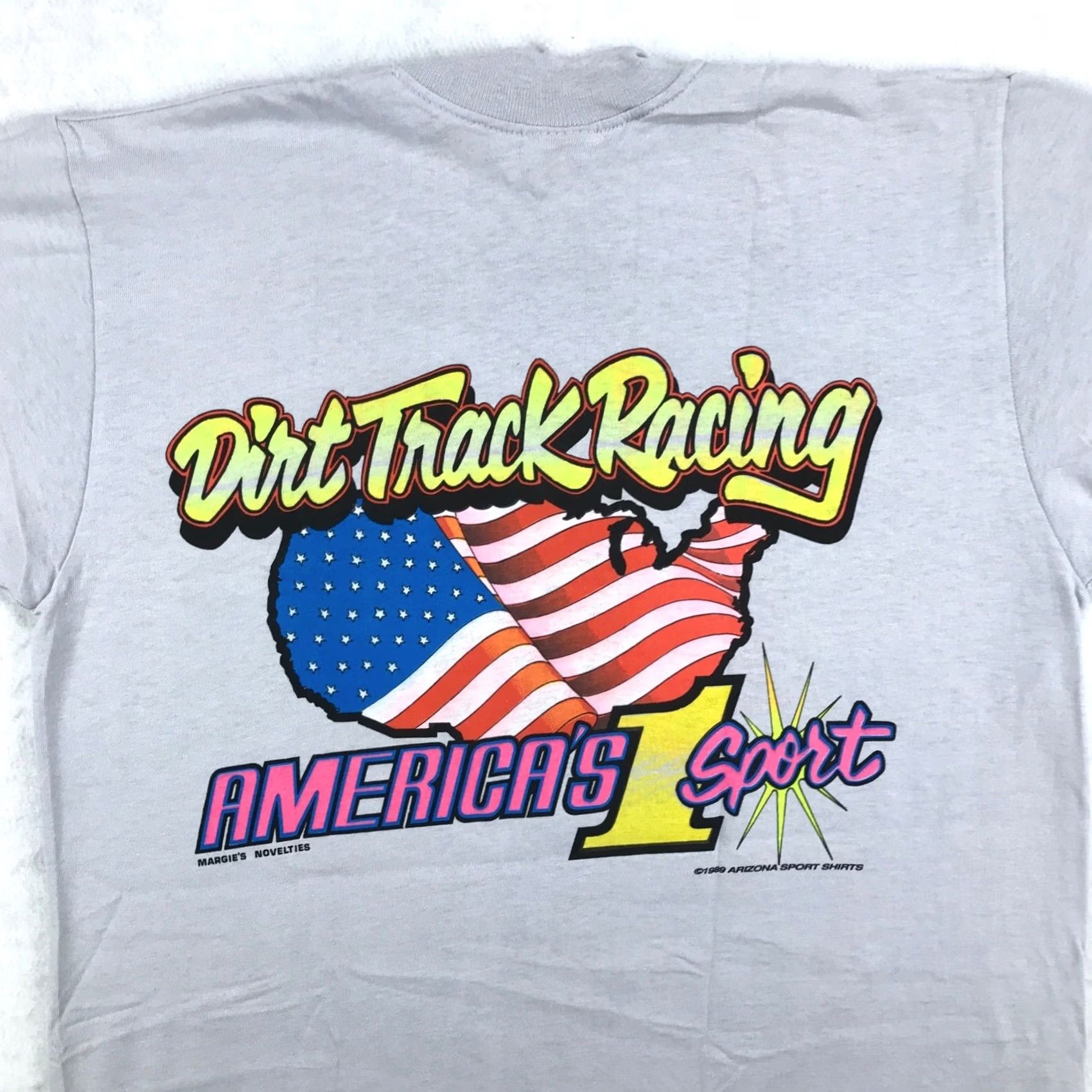 Vintage NOS vintage SPRINT CAR RACING MUD SWEAT & GEARS T-Shirt M Gray Nike not included Size US M / EU 48-50 / 2 - 6 Thumbnail