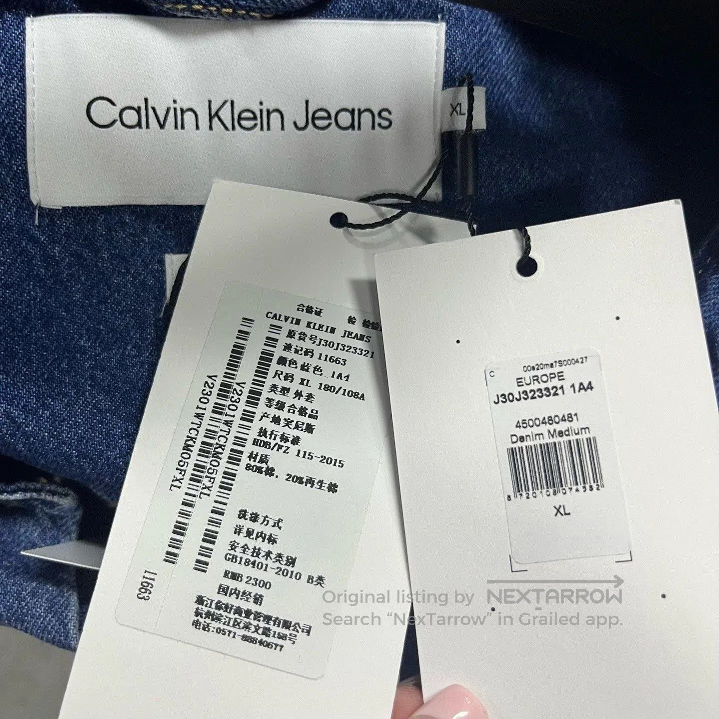 Calvin Klein Calvin Klein New Mid. Size US S / EU 44-46 / 1 - 7 Thumbnail