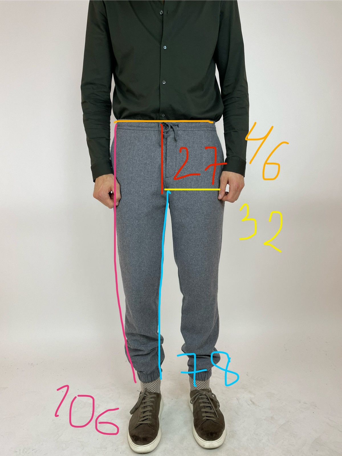 Japanese Brand KIOMI Wool JOGGING PANTS Mens size 36 Size US 36 / EU 52 - 17 Thumbnail
