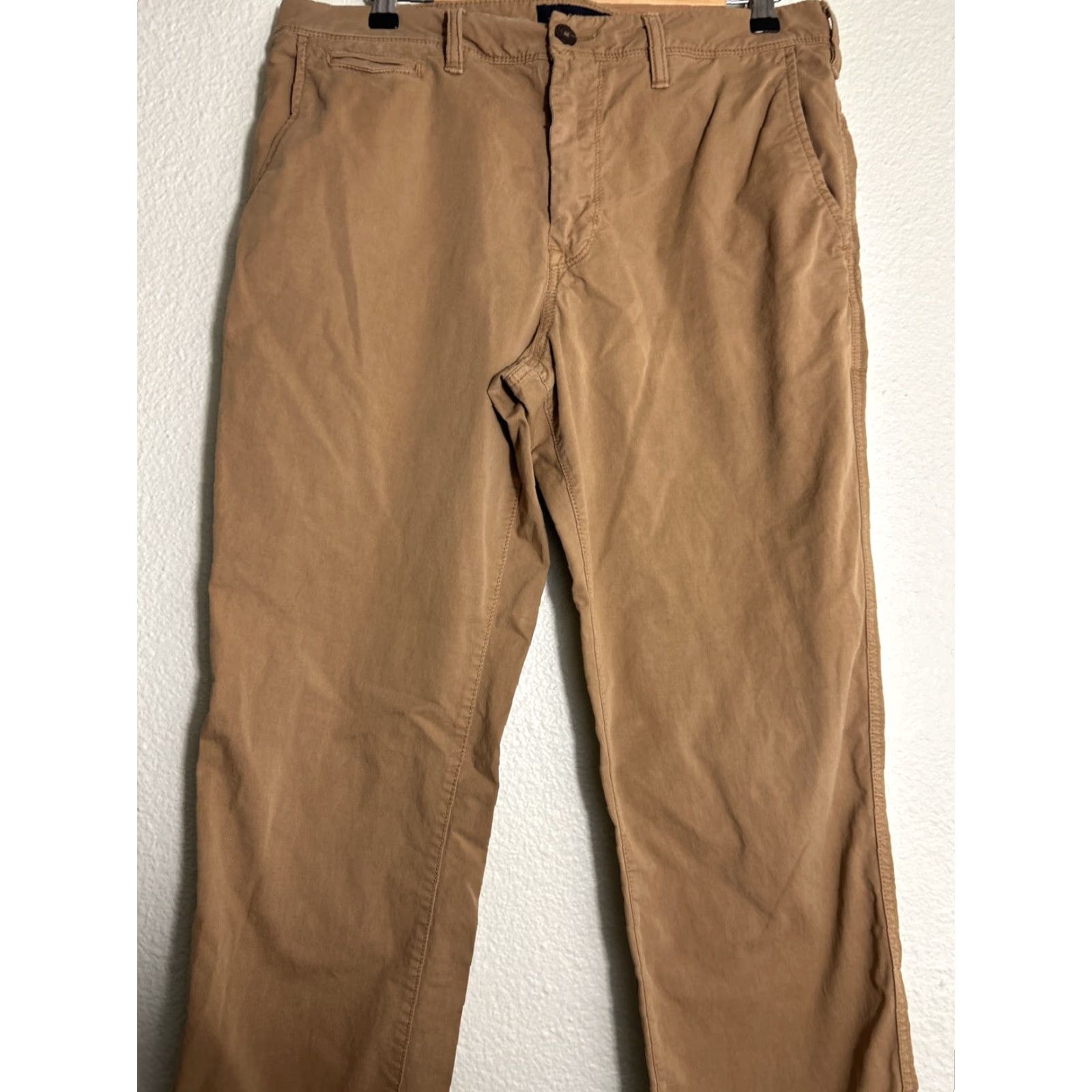 American Eagle Outfitters VINTAGE American Eagle Duck Brown Next Level Flex Pants 33x31 Mens Size US 33 - 3 Thumbnail