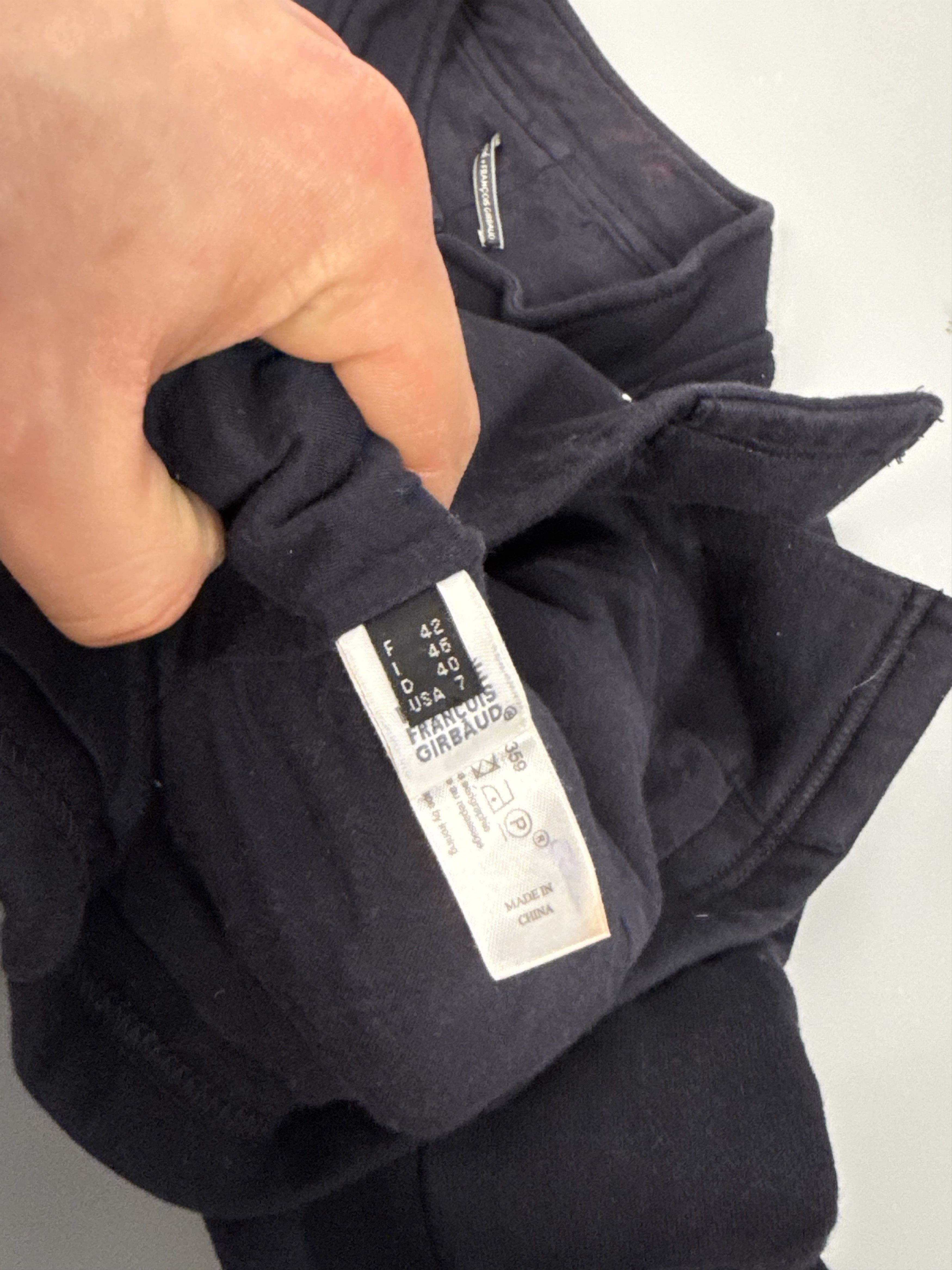 Marithe + Francois Girbaud Vintage MFG asymmetric napoleon sweat jacket Size L / US 10 / IT 46 - 5 Thumbnail
