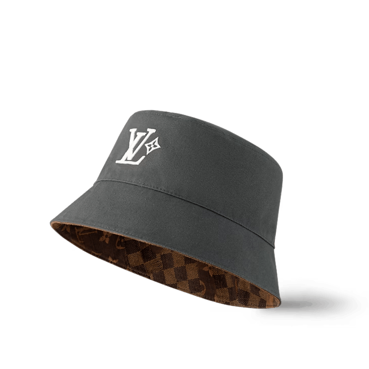 Louis Vuitton Monogram Landscape Reversible Bucket Hat Size ONE SIZE - 5 Thumbnail