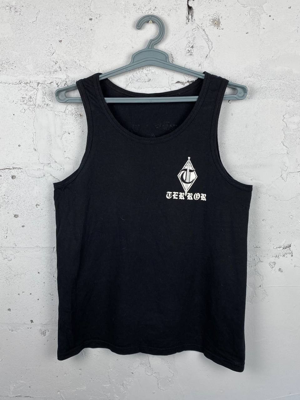 Vintage Vintage 90s Rotterdam terror worldwide madman Tank Top Size US L / EU 52-54 / 3 - 2 Thumbnail