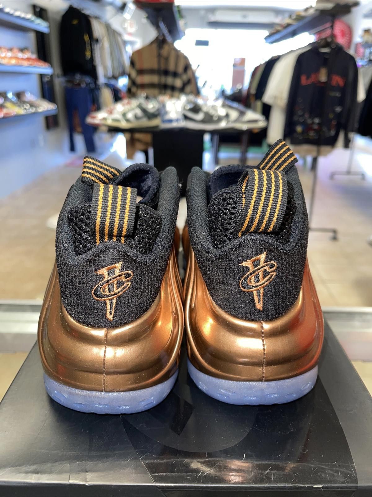 Nike 2017 Nike Air Foamposite One Copper Black 314996-007 Size 10 Size US 10 / EU 43 - 4 Thumbnail