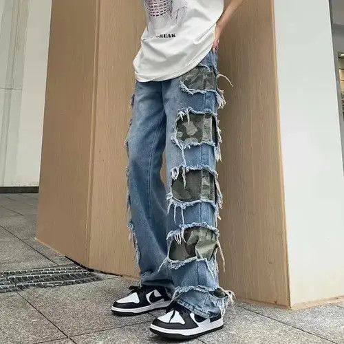 Other Stacked Ripped Jeans Size US 32 / EU 48 - 3 Thumbnail