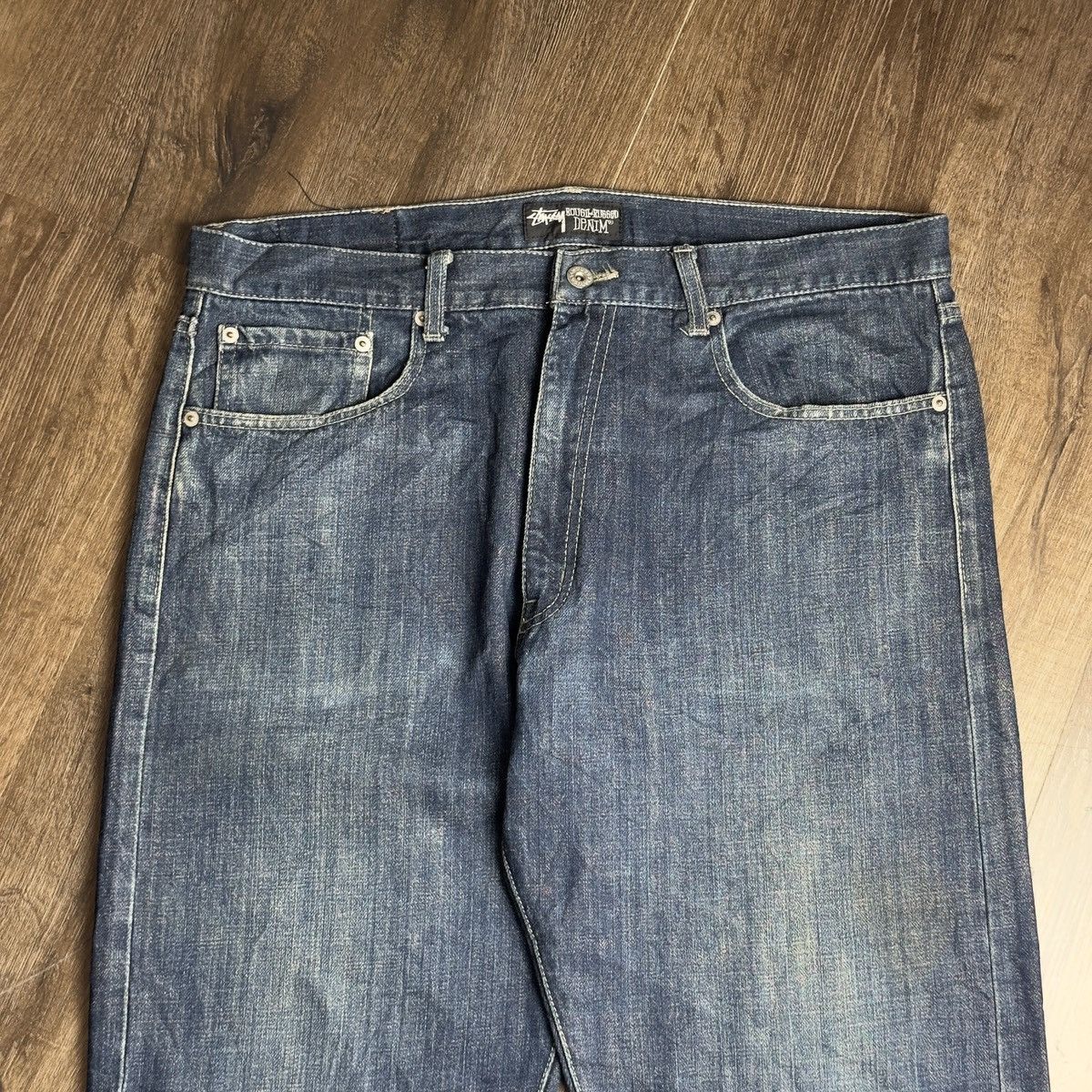 Stussy Stussy SS logo denim jeans. Size US 36 / EU 52 - 3 Thumbnail