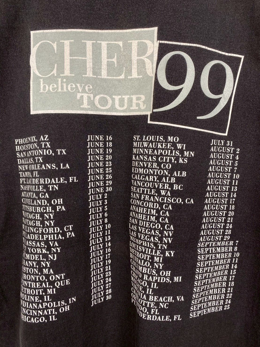 Vintage Vintage Cher Believe T-Shirts DO1206 Size US L / EU 52-54 / 3 - 6 Thumbnail