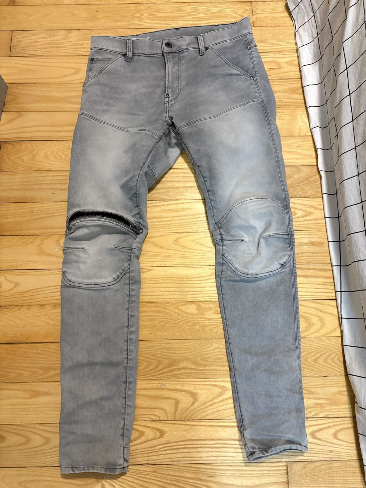 G-Star G Star Raw Biker Jeans Size 30W 32L Size US 30 / EU 46 - 1 Thumbnail