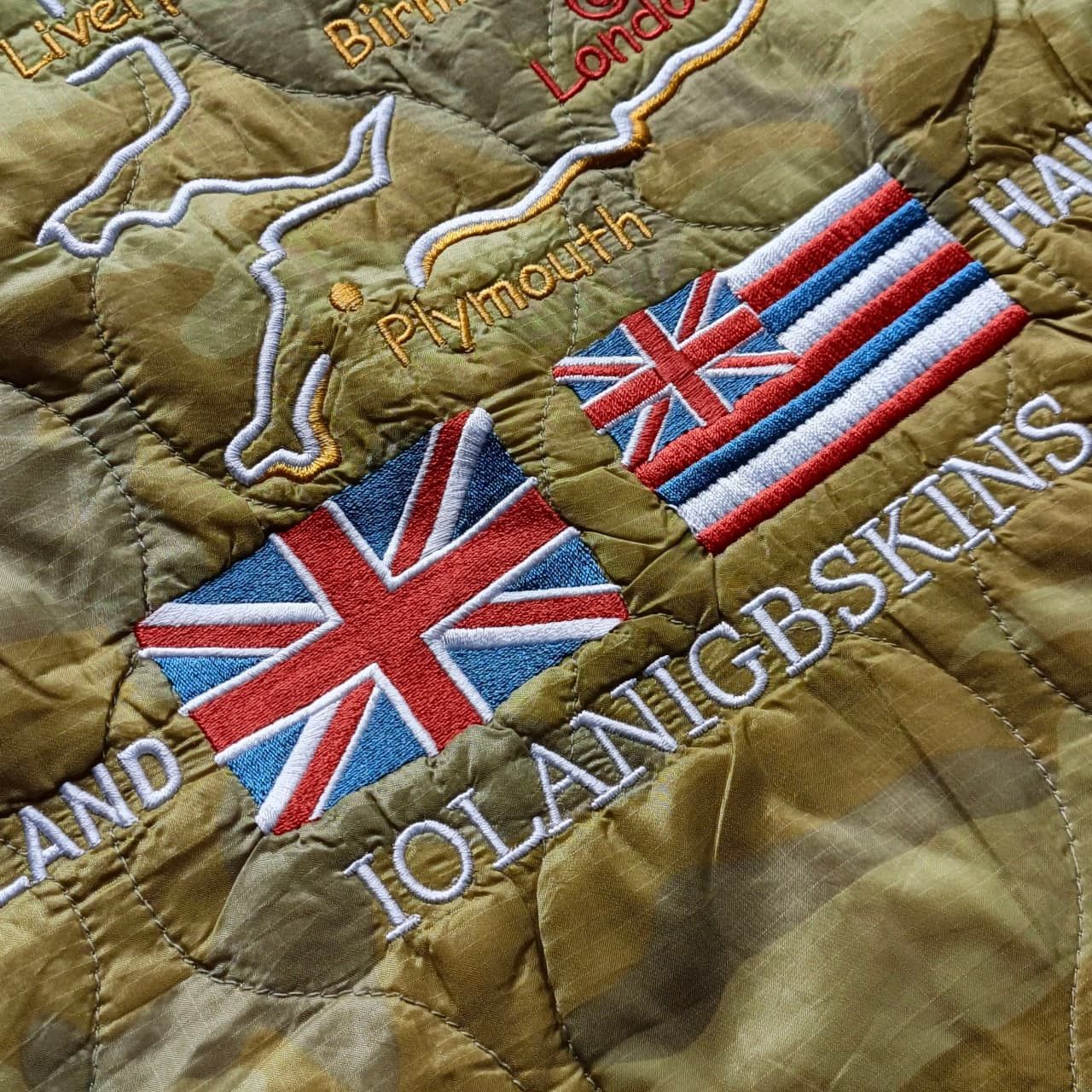 IOLANI Iolani x GB SKINS Souvenir Quilted Jacket Size US L / EU 52-54 / 3 - 11 Thumbnail