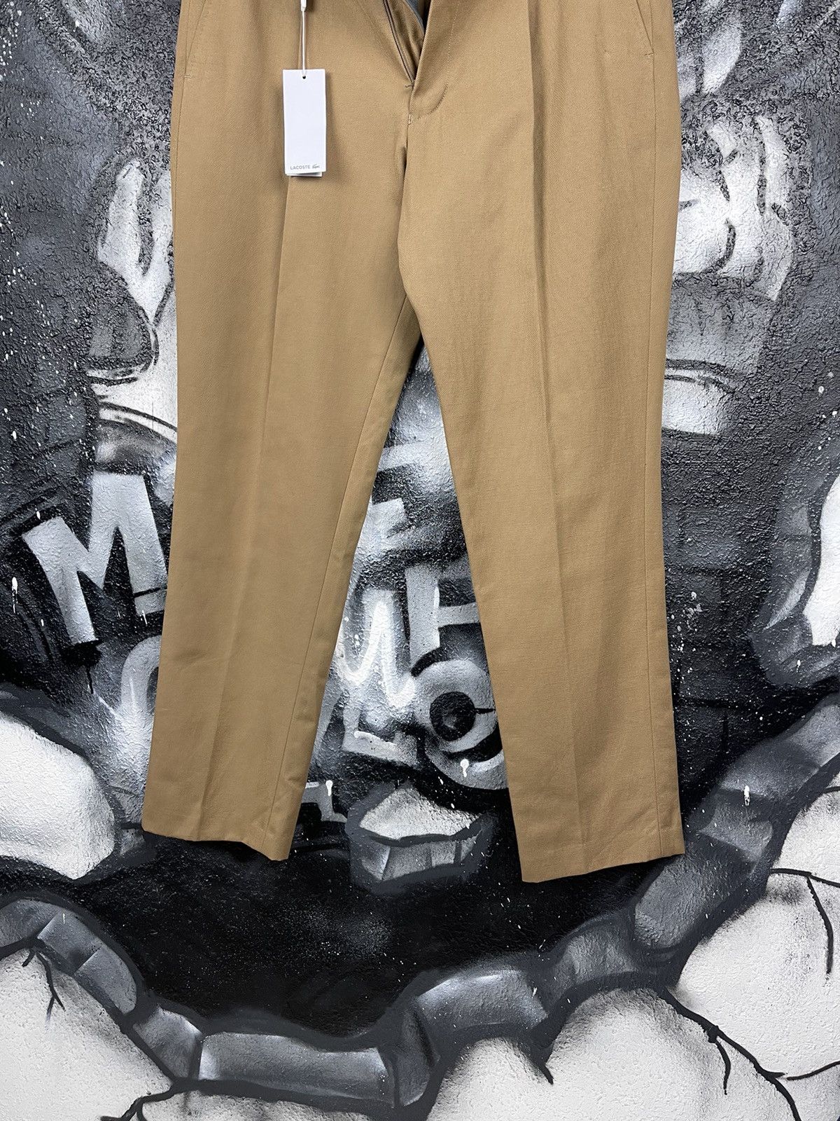 Lacoste Lacoste NWT Classic Beige Slim Fit Trousers Pants Size W34 Size US 34 / EU 50 - 8 Thumbnail