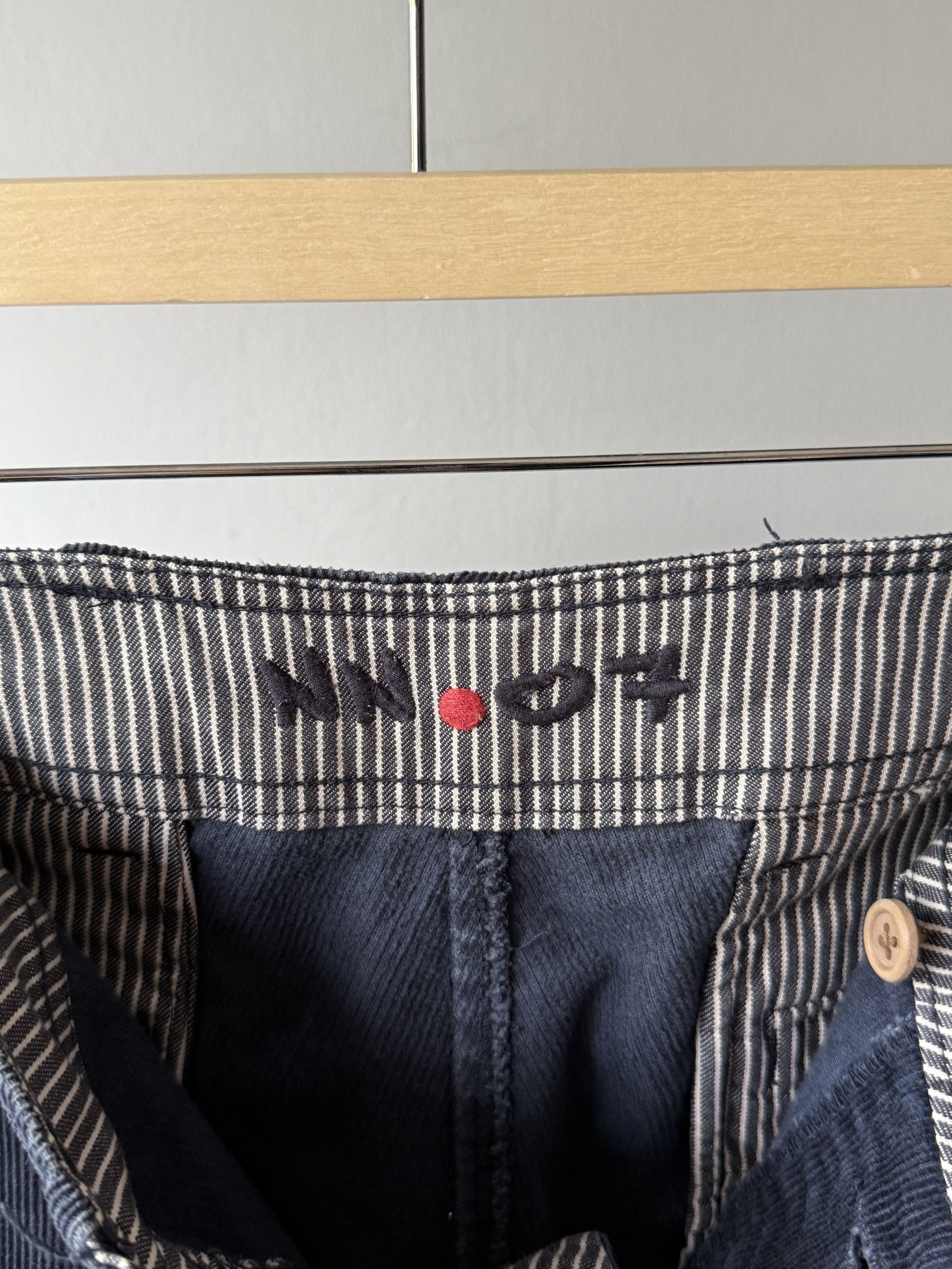 NN07 NN07 No Nationality Simon Navy Corduroy Men's Trousers Pants Size US 33 - 11 Thumbnail