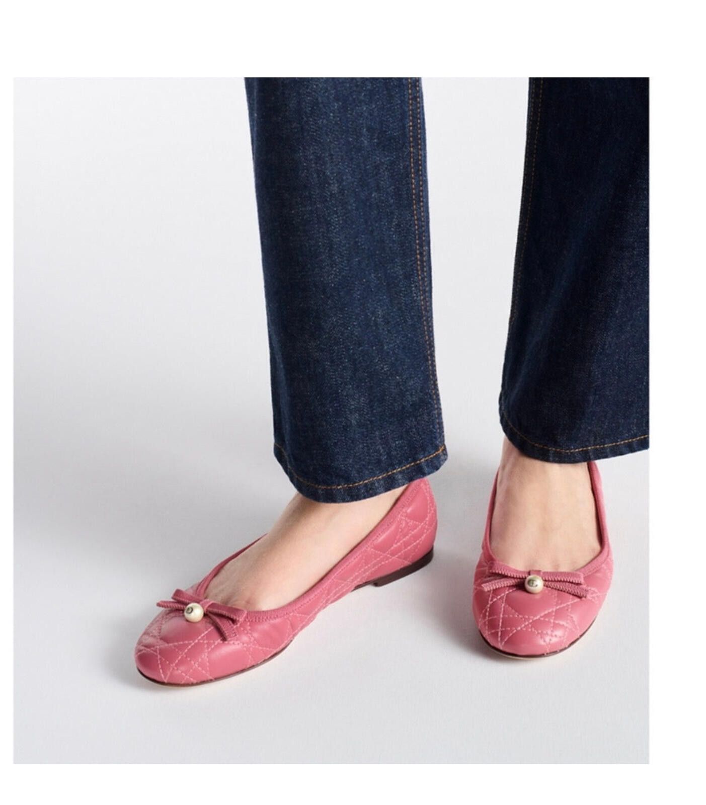 Dior Dior Pearl Ballet Flats Size ONE SIZE - 5 Thumbnail