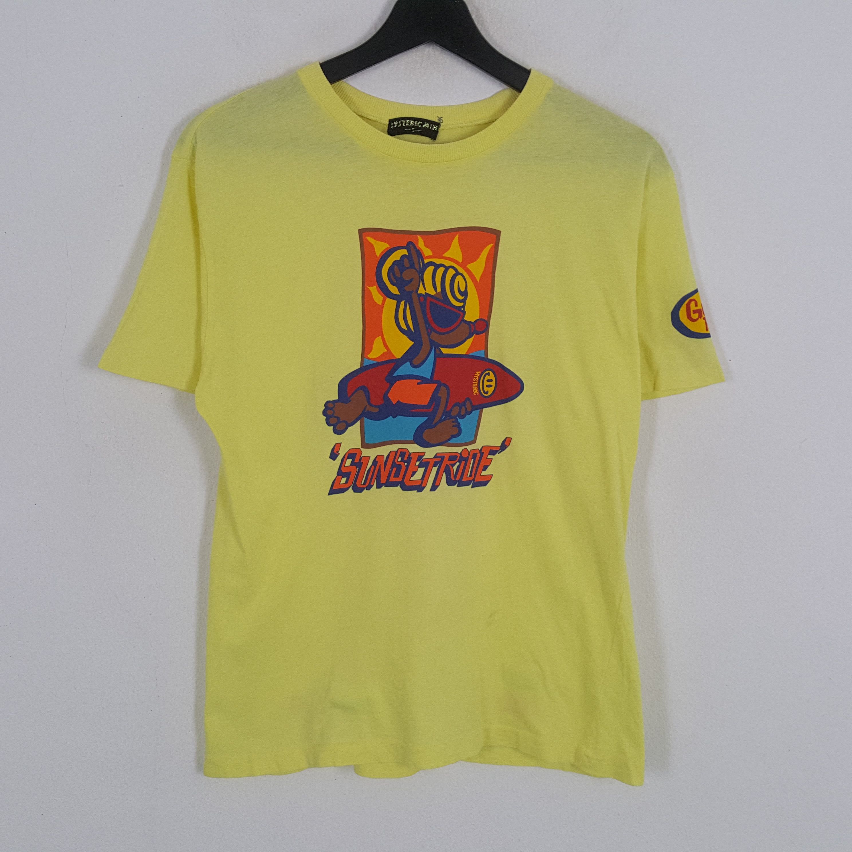 Hysteric Glamour HYSTERIC Mini Sunsetride Japanese Brand Tshirt Size US S / EU 44-46 / 1 - 1 Thumbnail