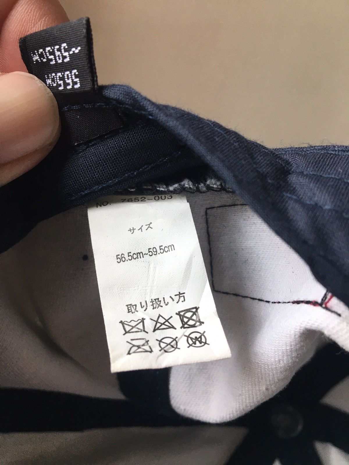 Japanese Brand Surplus Seminary Denim Hat Size ONE SIZE - 7 Thumbnail