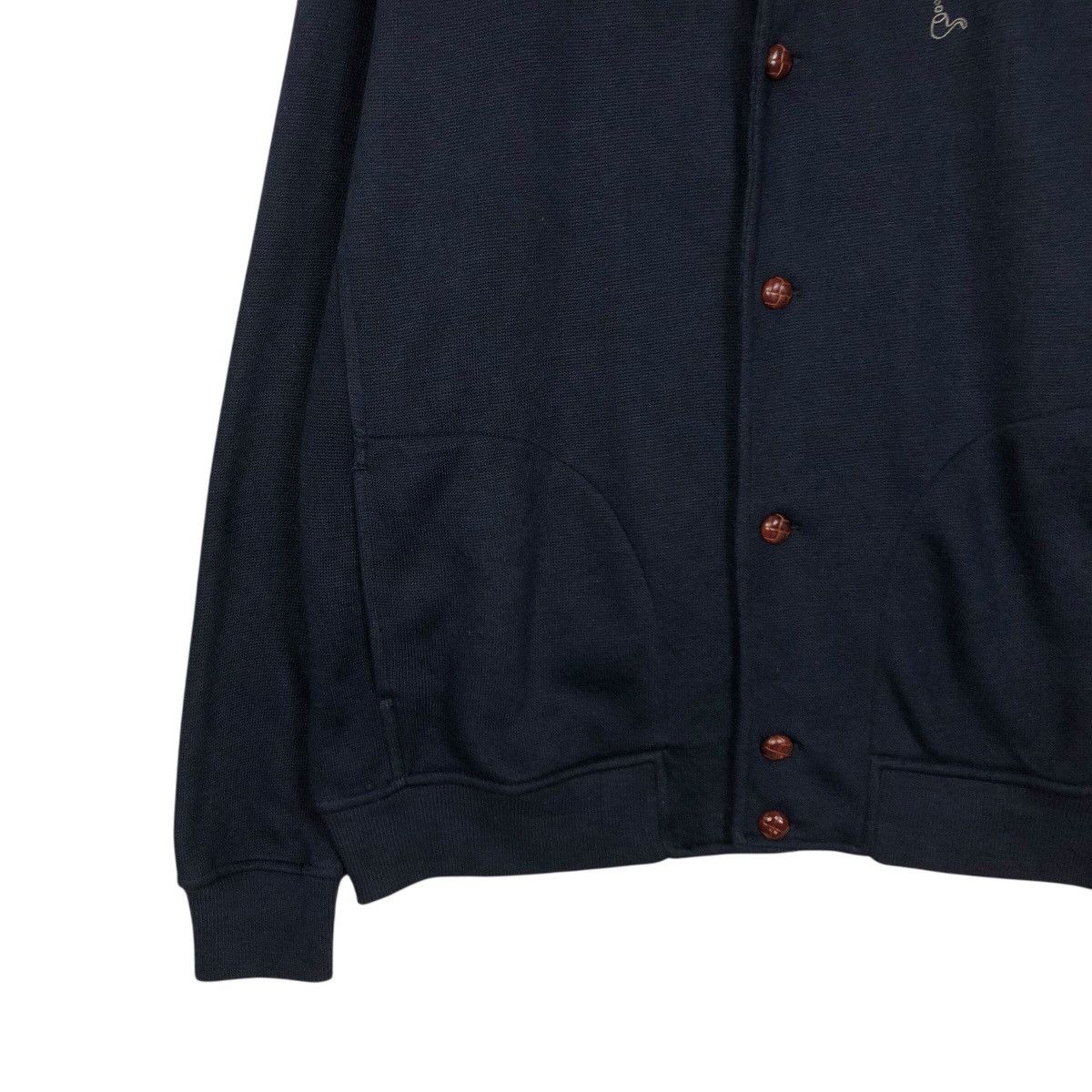 Japanese Brand Vintage TOROY Japan Knit Button Jacket Issey Miyake Size US L / EU 52-54 / 3 - 5 Thumbnail