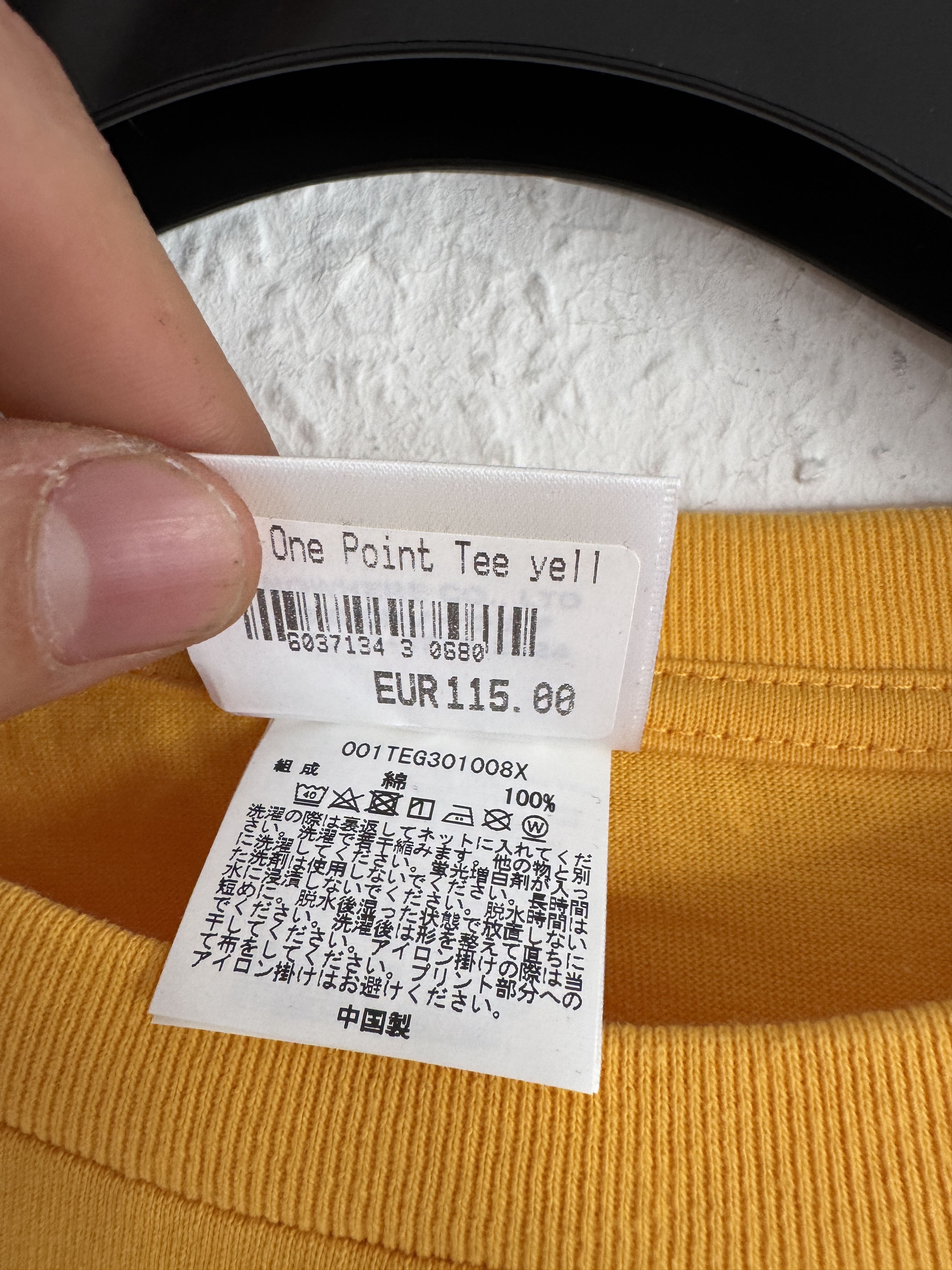 Bape Yellow Shark One Point Tee Size US XXL / EU 58 / 5 - 5 Thumbnail