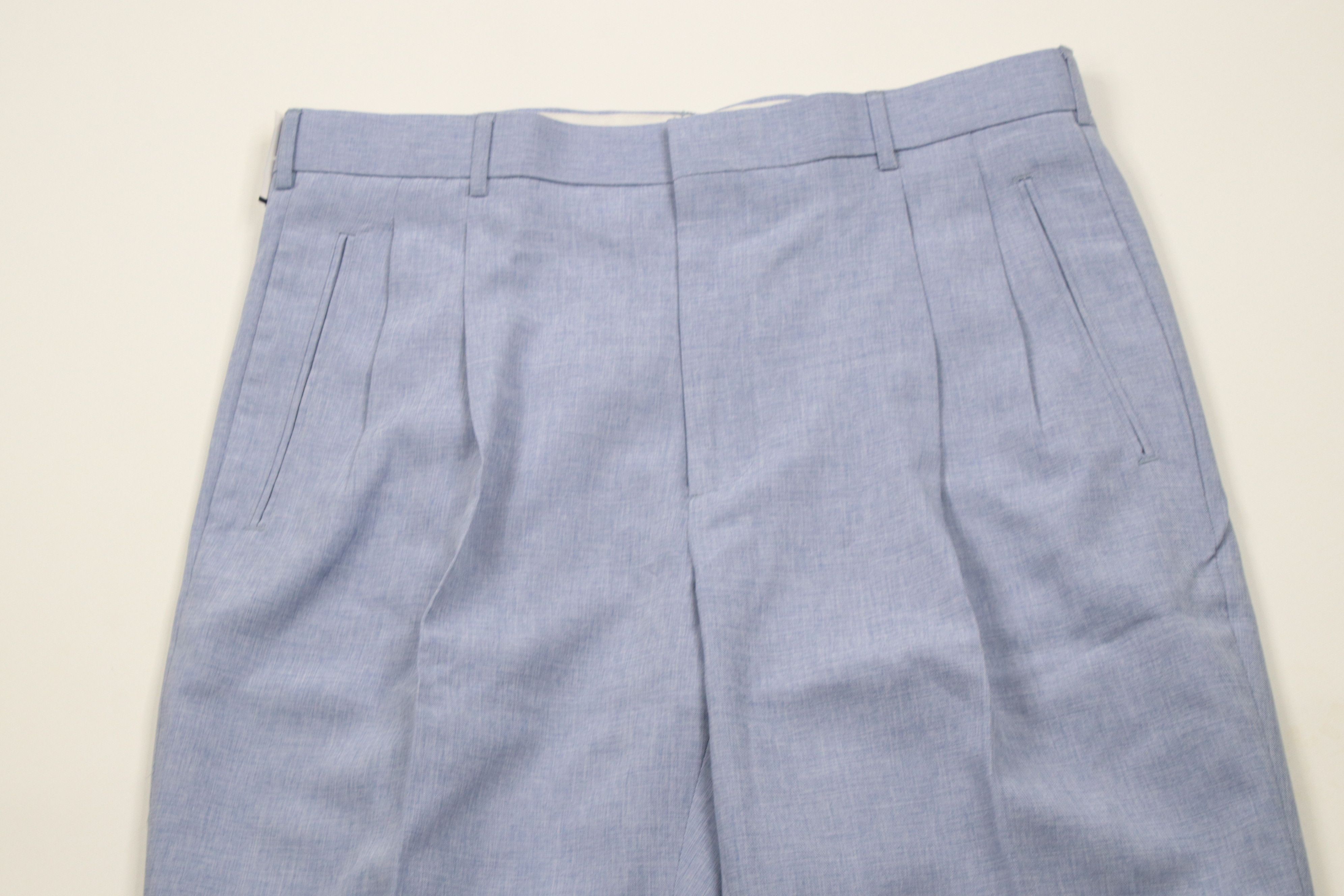 Vintage Deadstock Vintage 90s Streetwear Knit Wide Leg Chino Pants Size US 36 / EU 52 - 2 Thumbnail