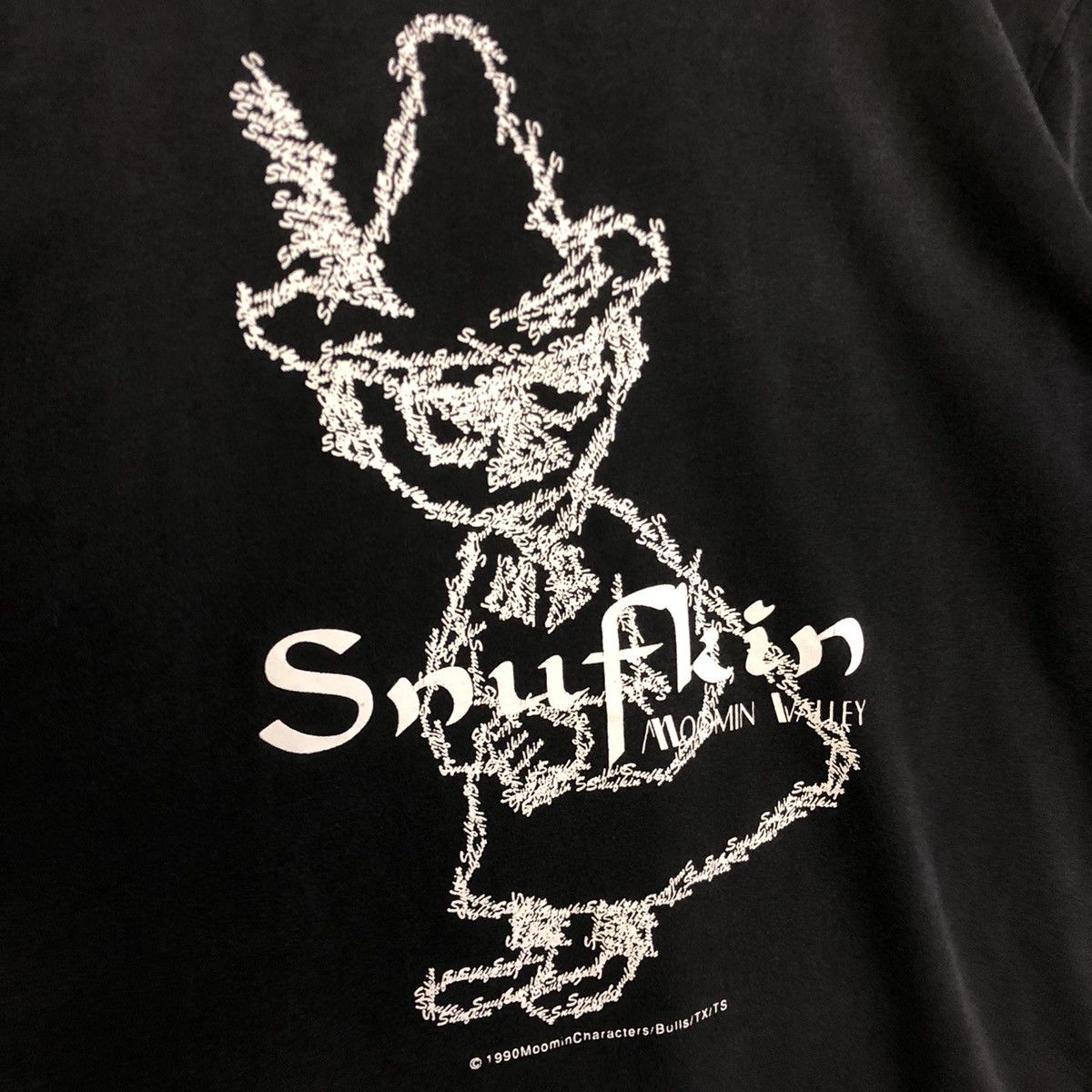Cartoon Network × Vintage Vintage Moomin Snufkin Grafiti Cartoon Movie Tshirt Size US M / EU 48-50 / 2 - 7 Thumbnail