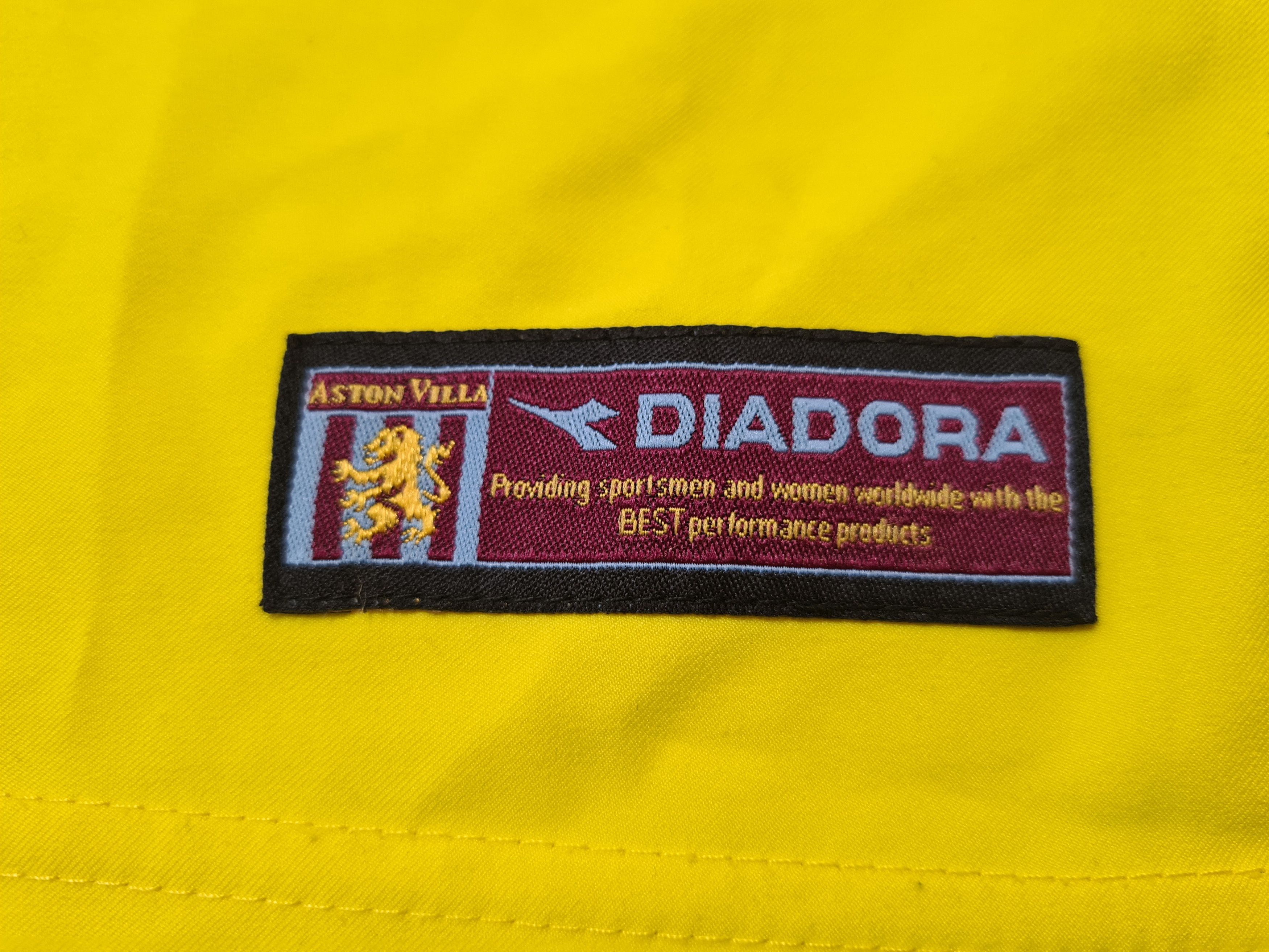 All Sport ASTON VILLA 2003 2004 AWAY FOOTBALL SHIRT SOCCER JERSEY Size US L / EU 52-54 / 3 - 7 Thumbnail