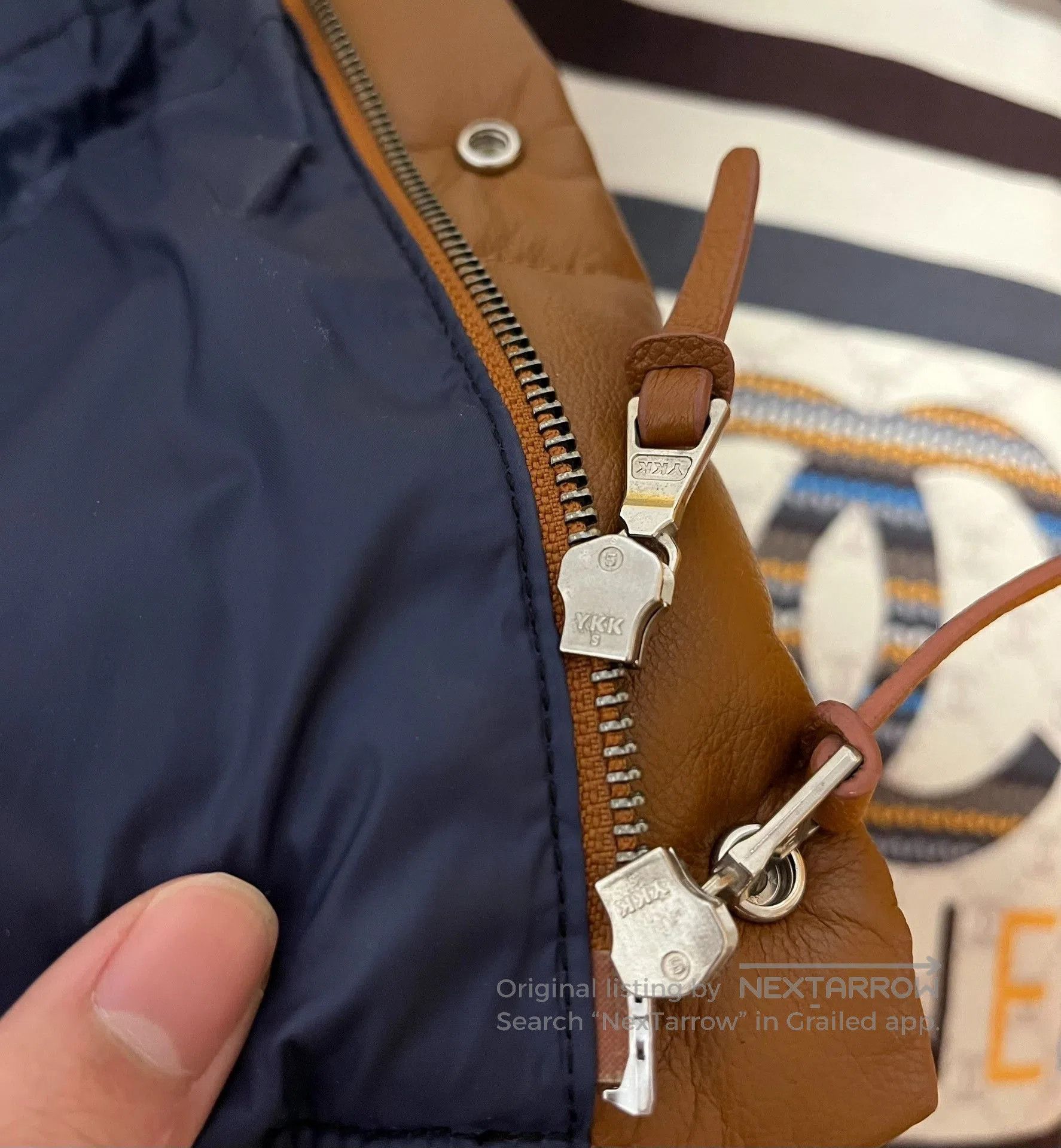 Haikure HDK Leather Down Jacket Hero Style. Size US M / EU 48-50 / 2 - 3 Thumbnail