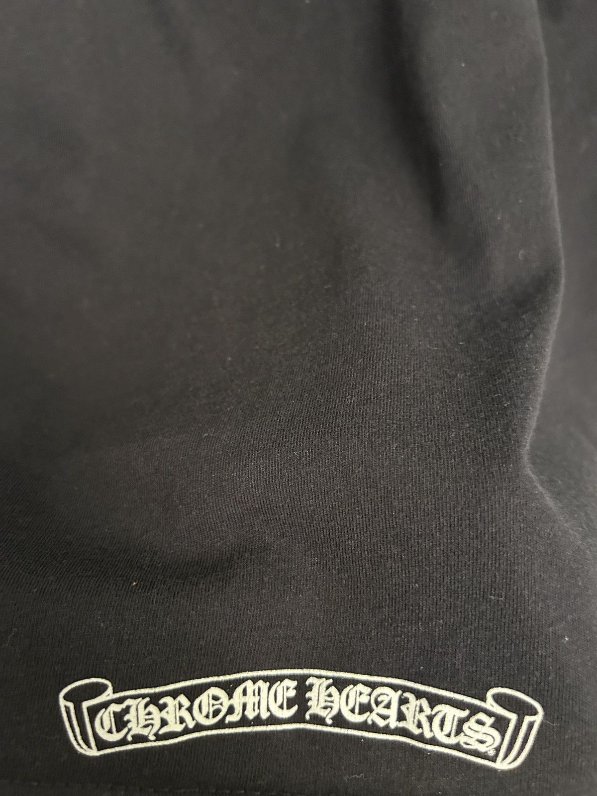 Chrome Hearts Chrome Hearts Scroll ShoulderLogo Pocket T-Shirt - Black S Size S / US 4 / IT 40 - 5 Thumbnail