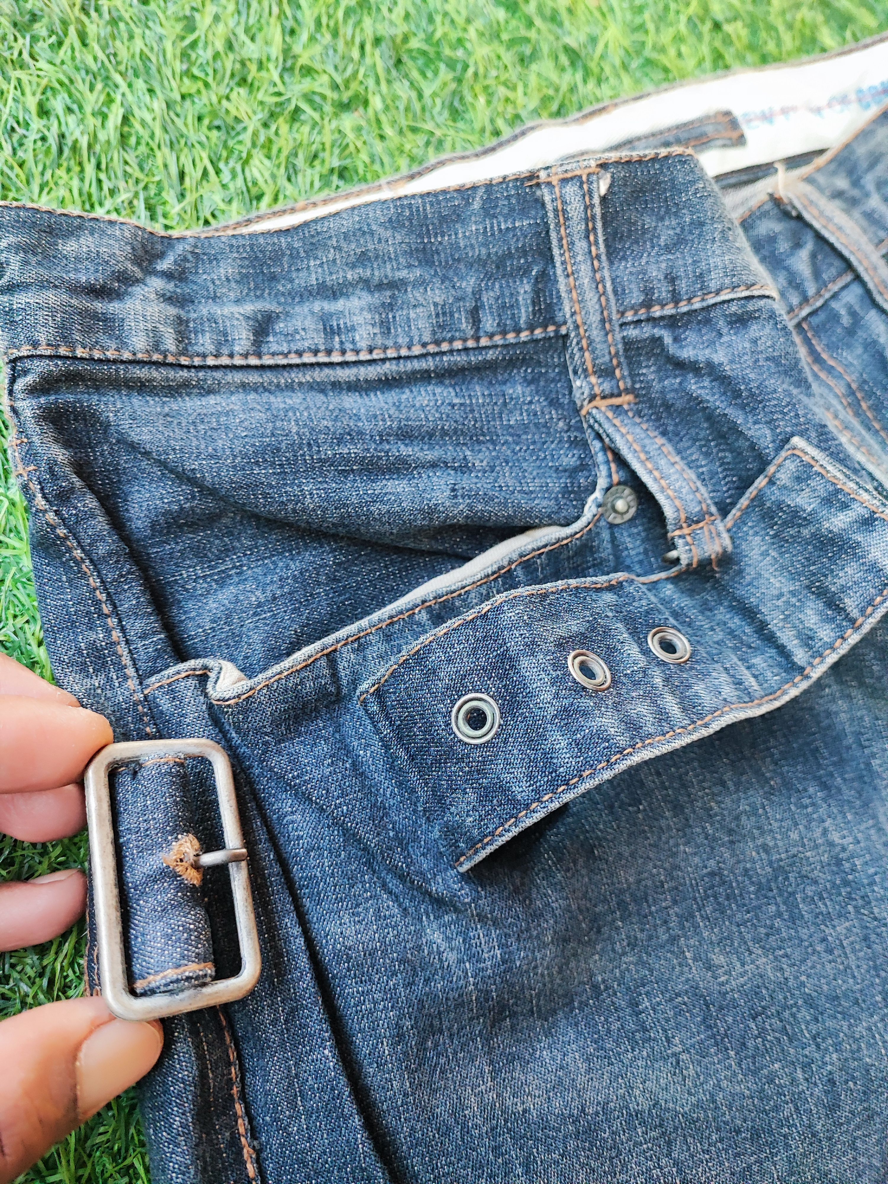 Kapital Ppfm vintage y2k grunge faded blue skater baggy jeans Size US 30 / EU 46 - 15 Thumbnail
