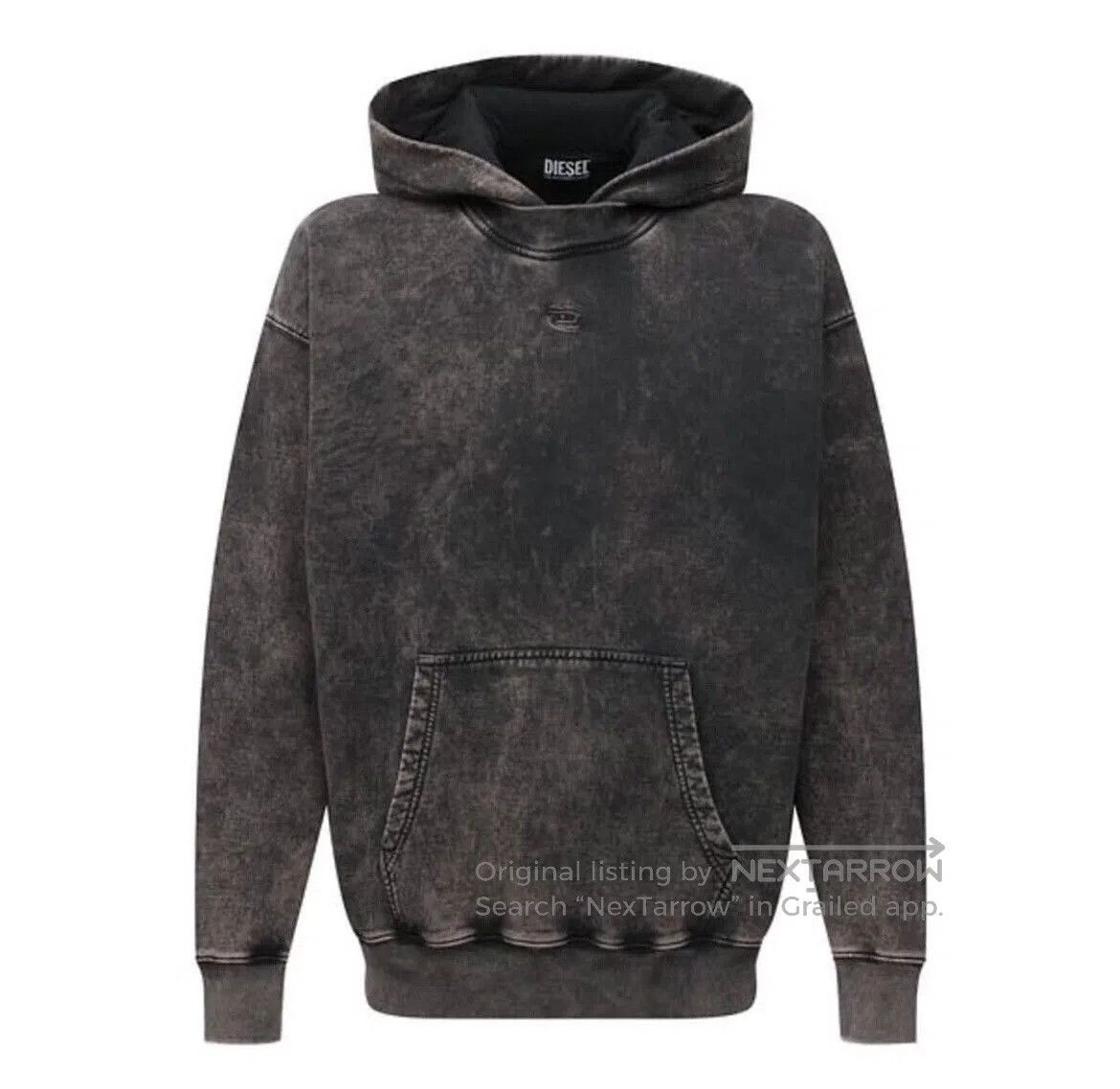 Diesel Diesel Mud Dyed Dirty Fit Sweatshirt. Size US L / EU 52-54 / 3 - 2 Thumbnail