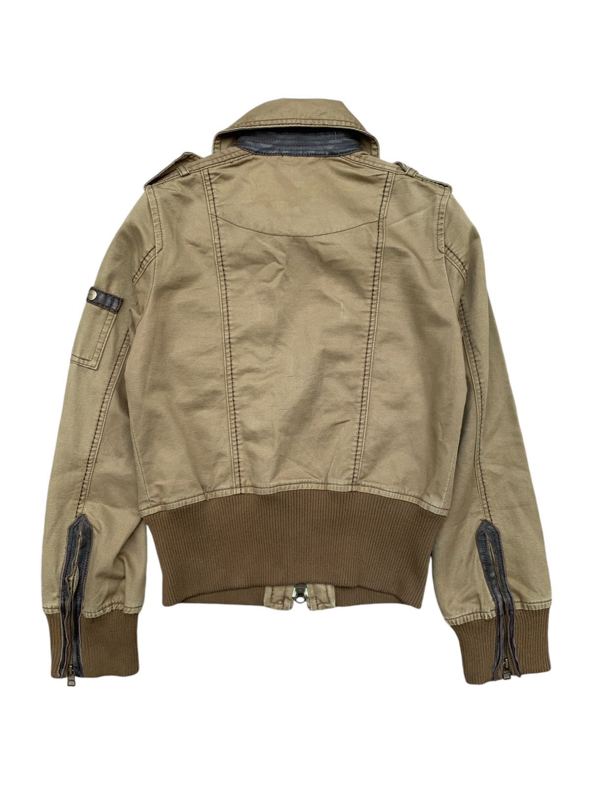 Japanese Brand 2000s Jines - Cargo Pocket Vkei Shirt Anarchy Bondage Jacket Size US S / EU 44-46 / 1 - 4 Thumbnail