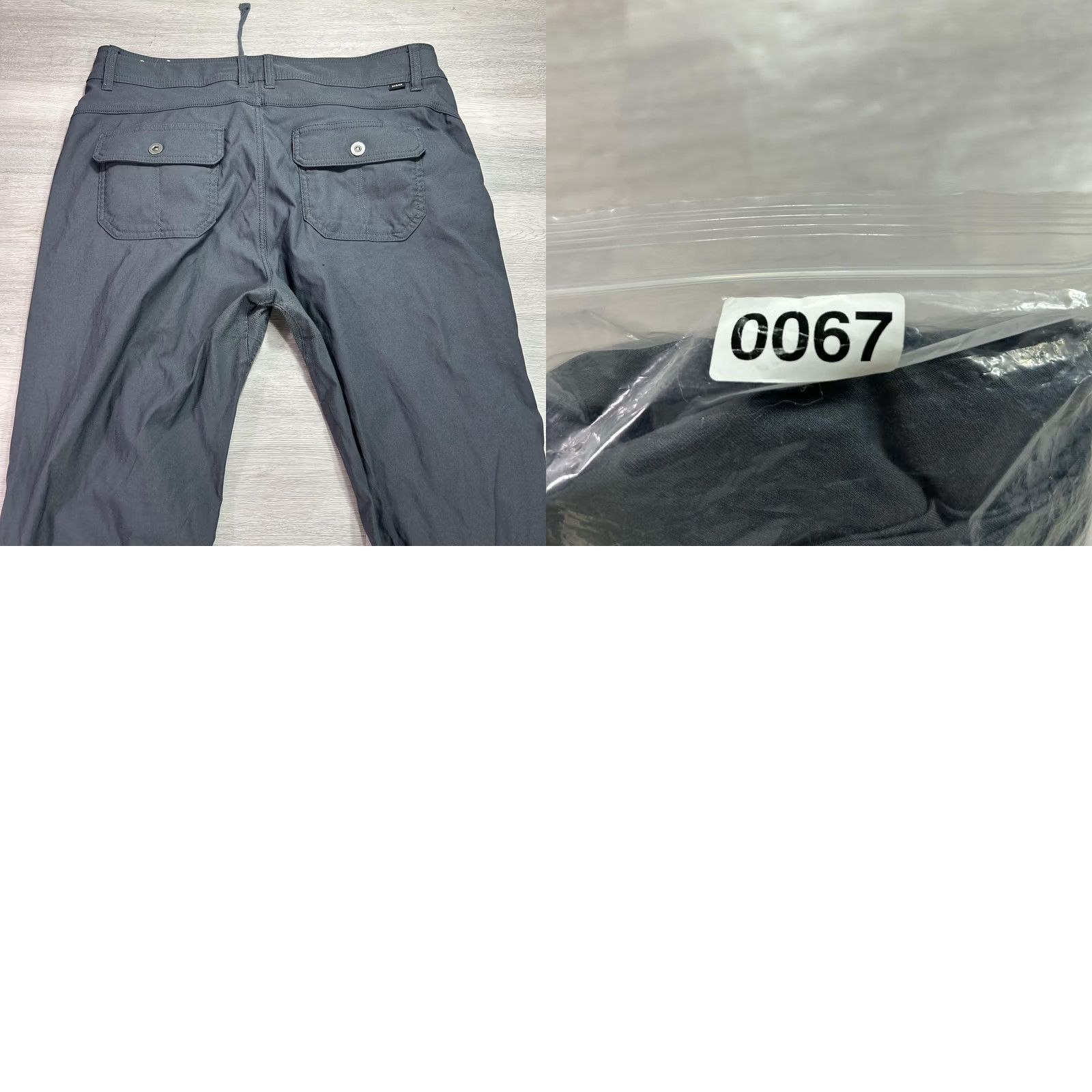 Prana Prana Pants Mens 36x30 Gray Chino Straight Leg Casual Everyday Outdoor Regular Size US 36 / EU 52 - 9 Thumbnail
