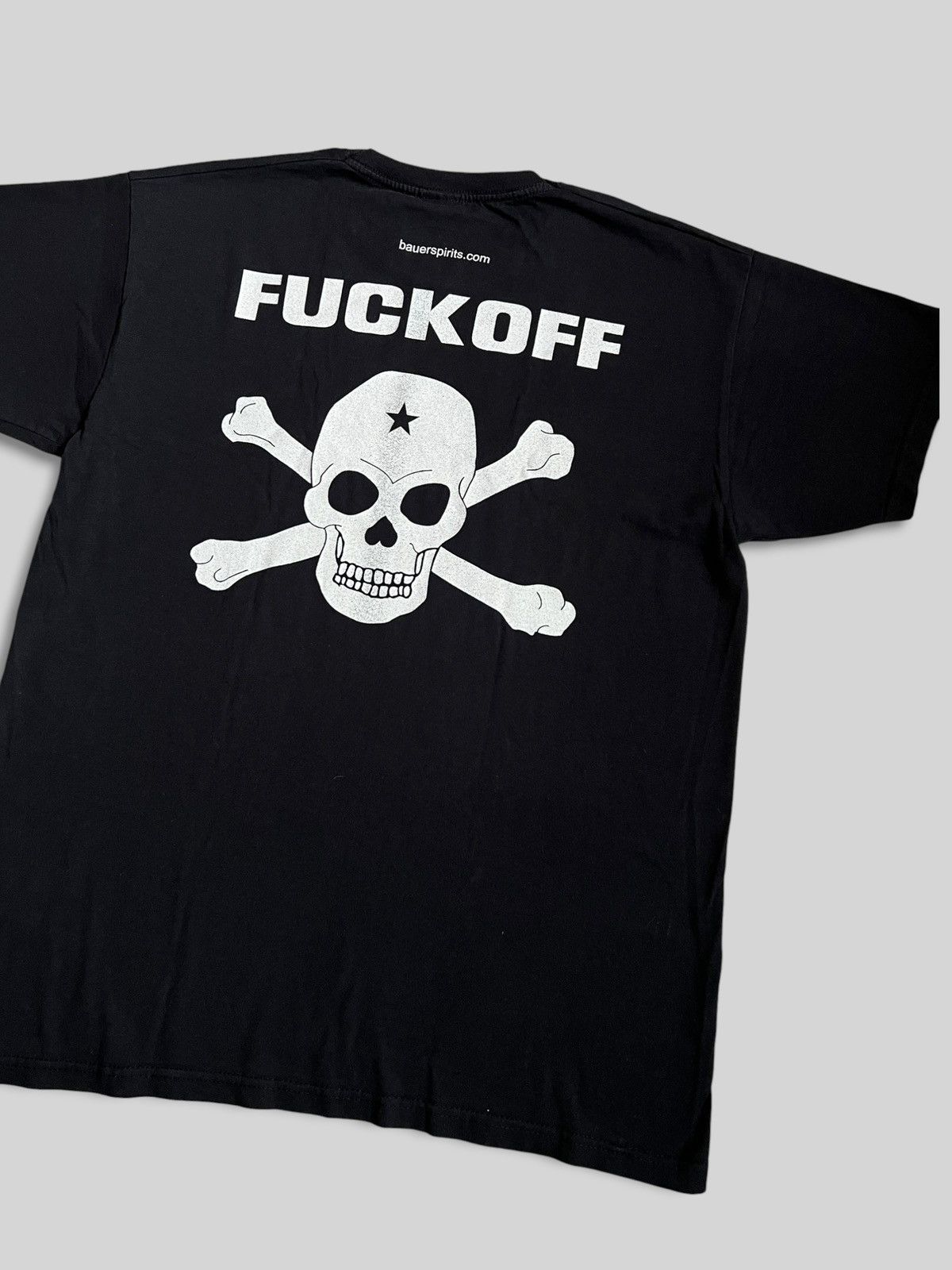 Vintage Y2k Vintage tee Skull print 'FvCK OFF' mastermind punk style Size US M / EU 48-50 / 2 - 3 Thumbnail
