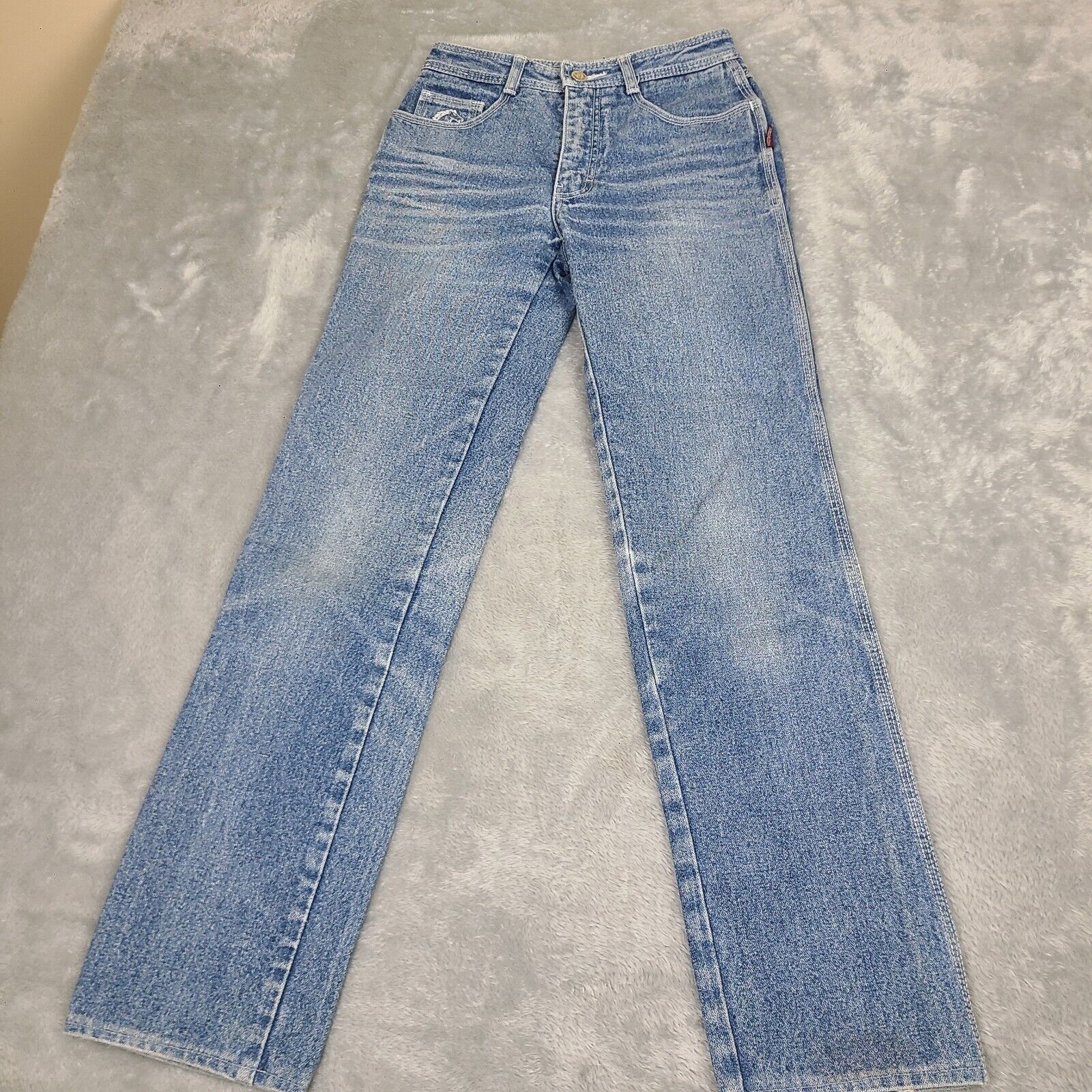 Jordache Vintage 70s 80s Jordache Medium Wash Jeans 26 Women's RN 529 Size 26" / US 2 / IT 38 - 1 Thumbnail