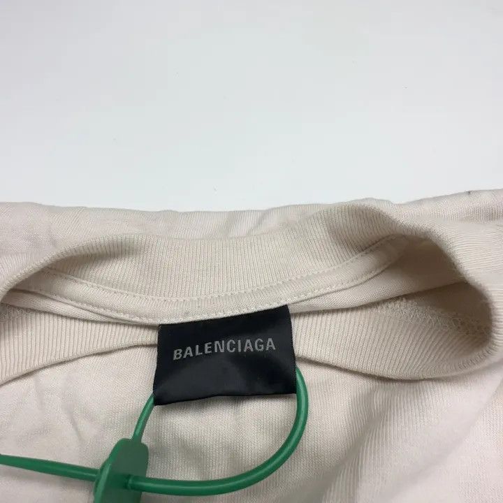 Balenciaga Balenciaga Logo Print Short Sleeve T-Shirt 0079-2507 Size US XS / EU 42 / 0 - 3 Thumbnail