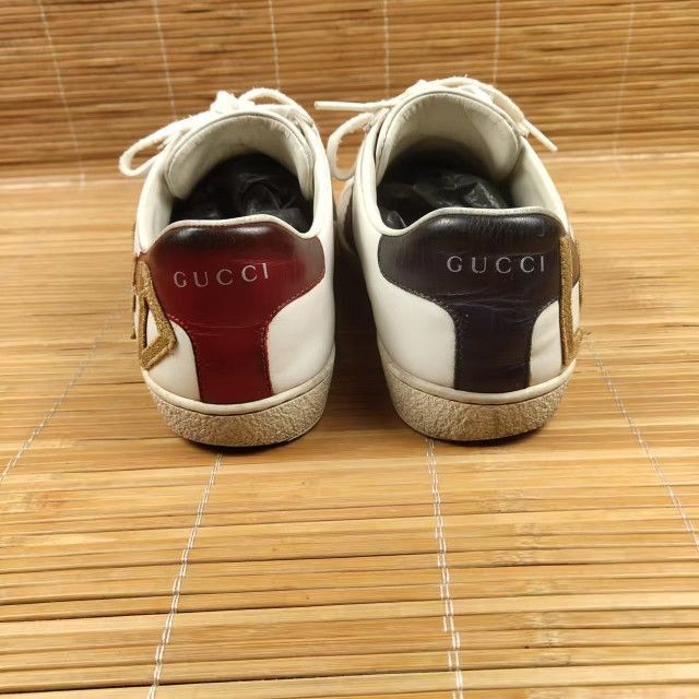 Gucci Gucci ACE "LOVED" Embroidered Sneakers for Women - Size US 6.5 / IT 36.5 - 3 Thumbnail