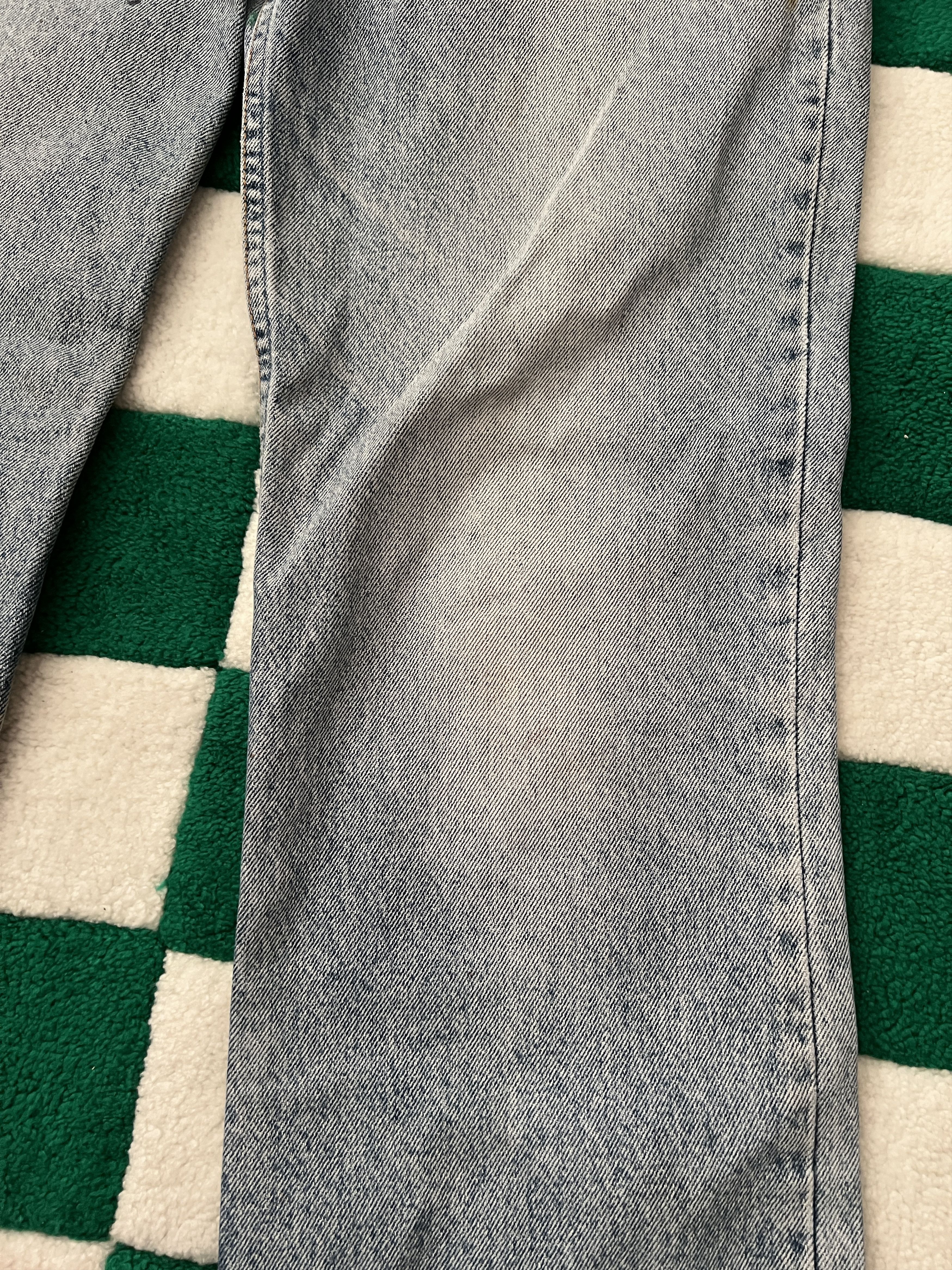 Levi's Vintage 90s Levis 627 Washed Denim Jeans Orange tab W34 L32 Size US 34 / EU 50 - 24 Thumbnail