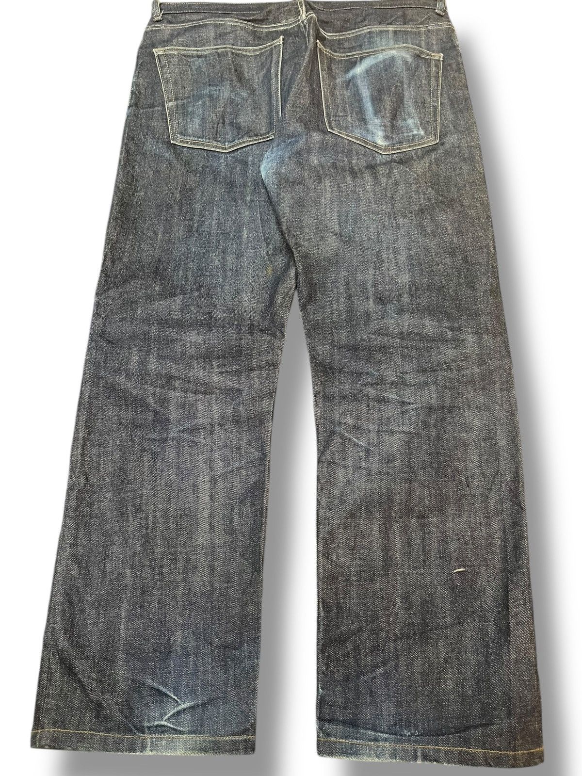 14th Addiction × Japanese Brand Vintage Uniqlo U Selvedge 5oz Denim Size US 35 - 6 Thumbnail