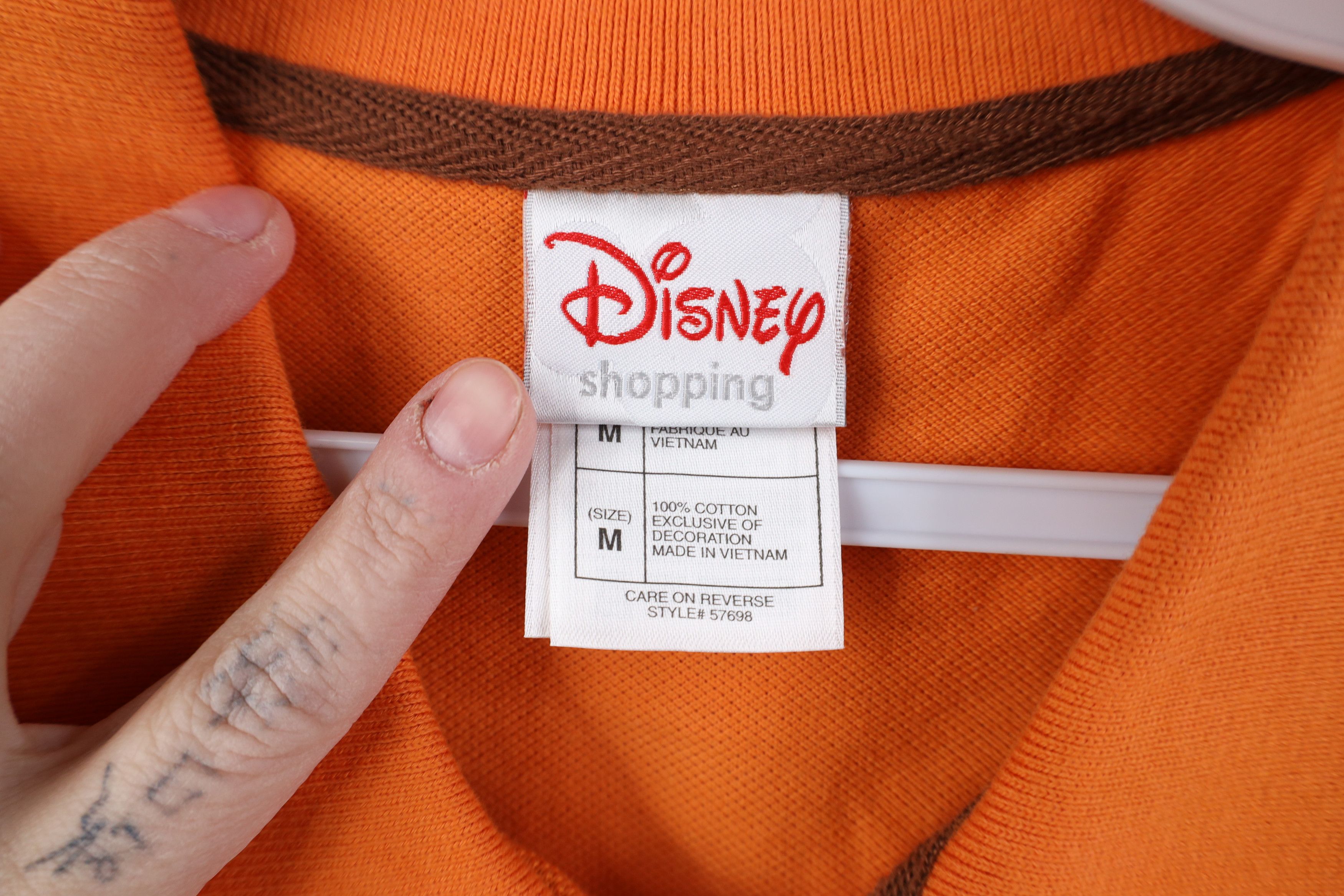 Disney Vintage 90s Y2K Disney Mickey Mouse Collared Golf Polo Size US M / EU 48-50 / 2 - 7 Thumbnail