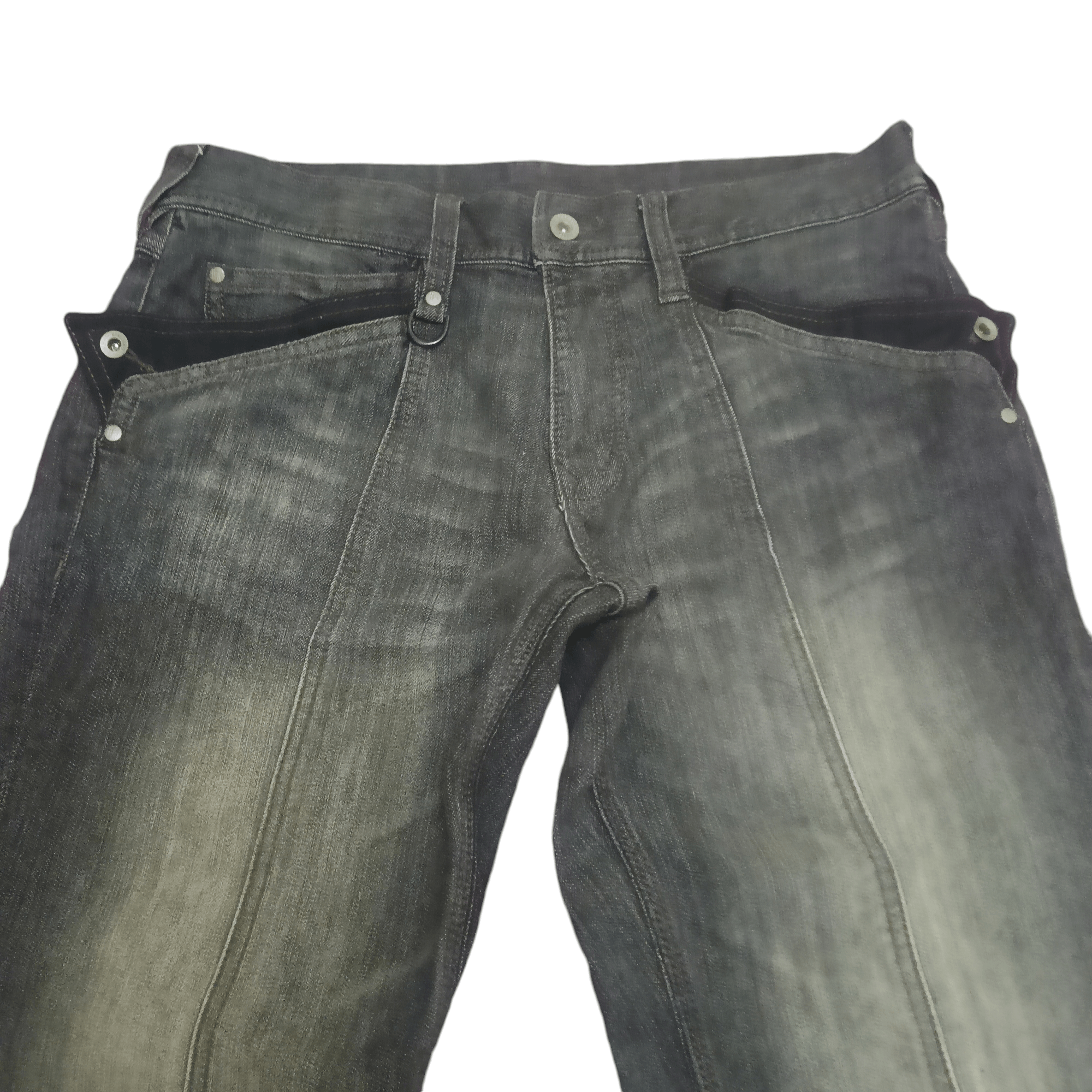 Nicole Club Japanese Hideaways Nicole Stretch Jeans Lining Twist Leg Size US 31 - 4 Thumbnail