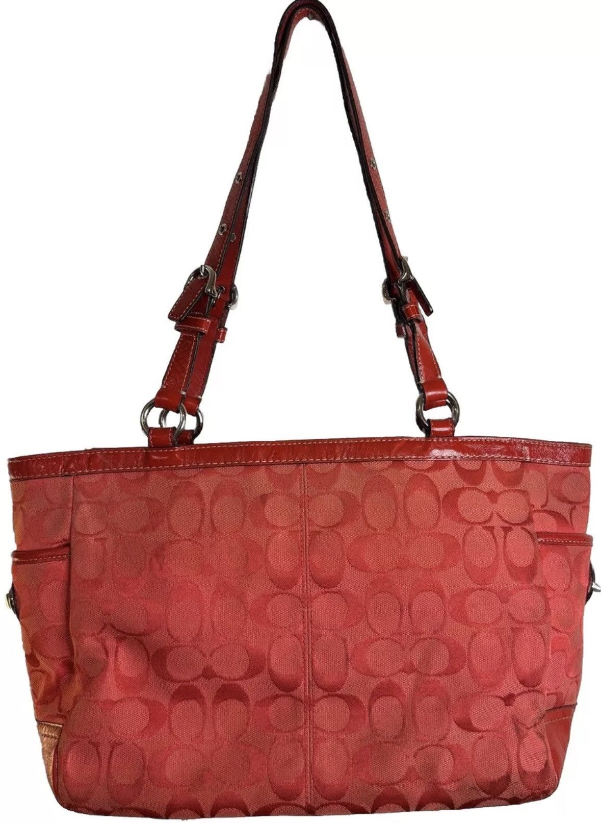 Coach Vintage Canvas and Leather Coach Shoulder Bag Size ONE SIZE - 2 Thumbnail