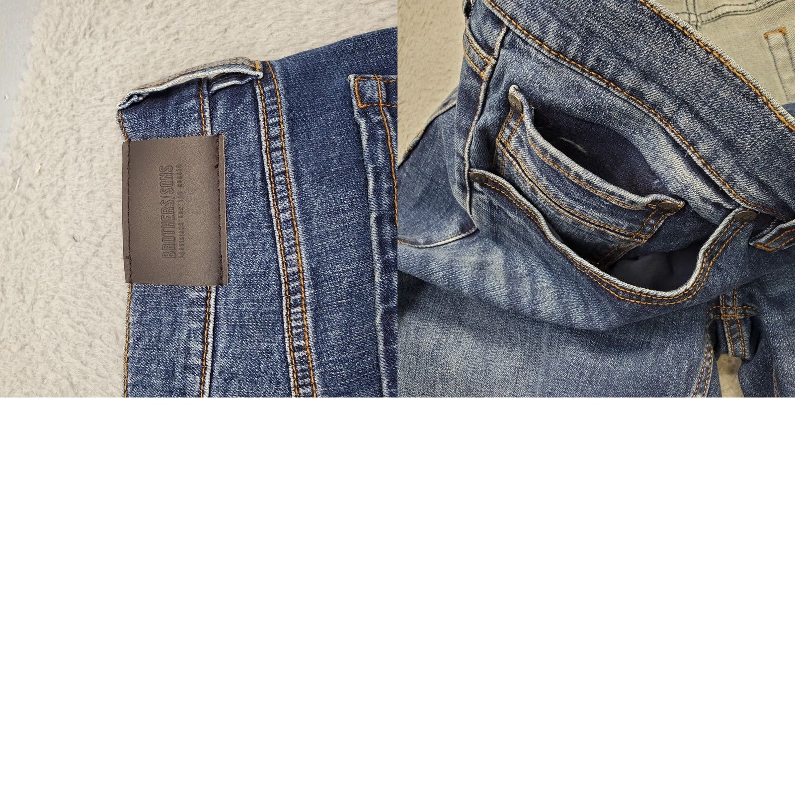 Denime Brothers and Sons Mens Jeans Shirt? (This is invalid) Size US 38 / EU 54 - 8 Thumbnail