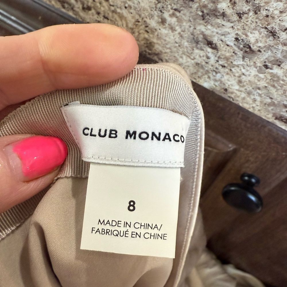 Club Monaco Club Monaco Cream Wrap Midi Skirt Size 30" / US 8 / IT 44 - 7 Thumbnail