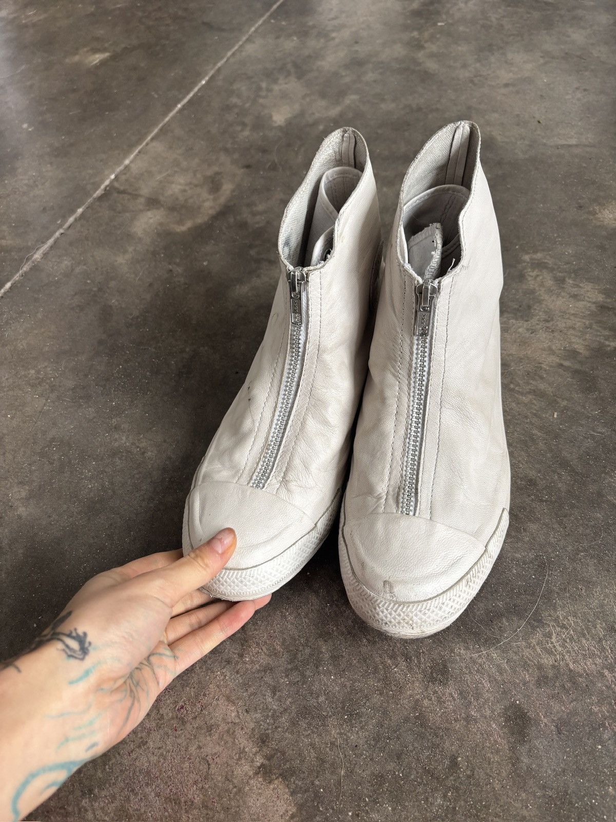 Converse converse x guidi front zip shroud sneaker Size US 7 / IT 37 - 1 Thumbnail