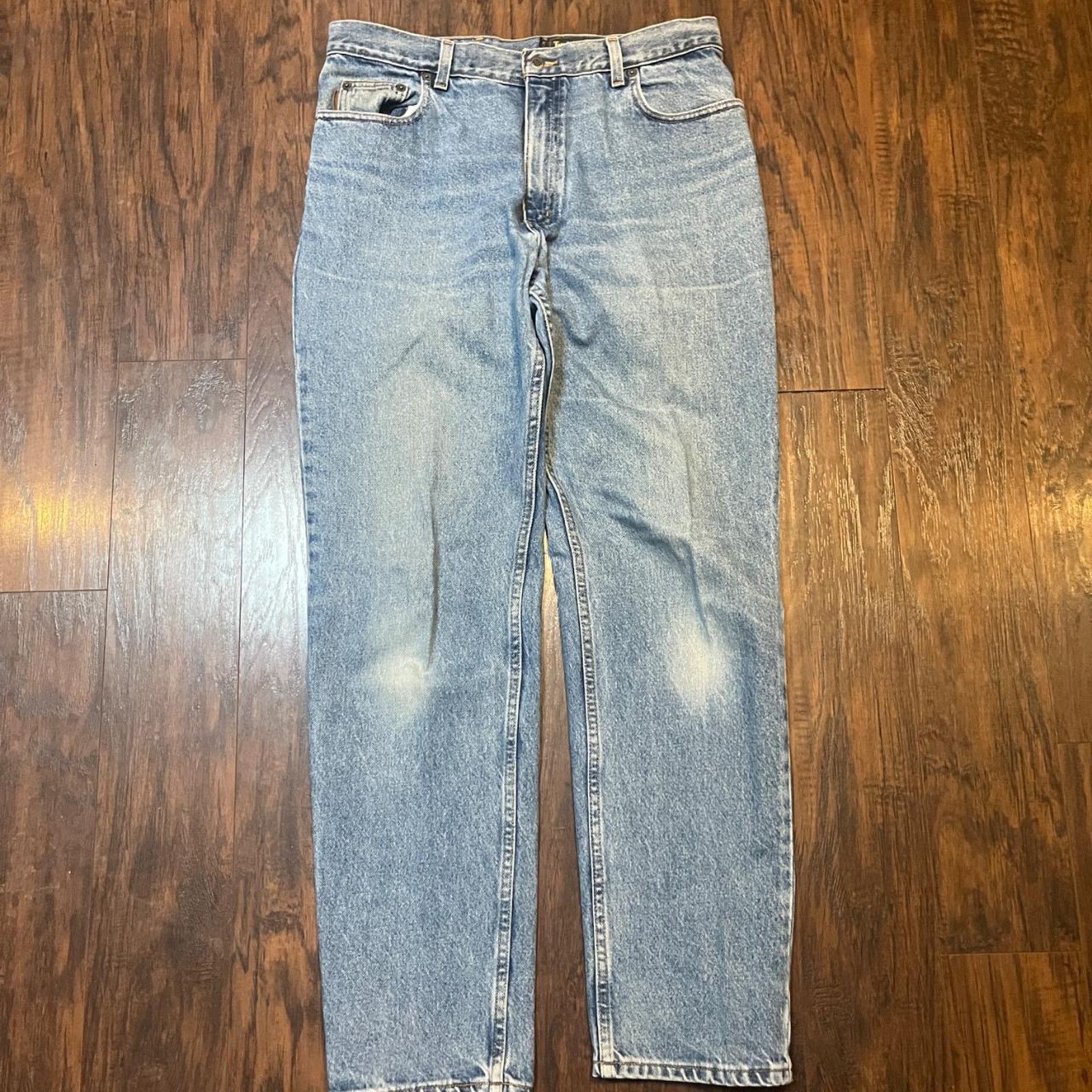 Timberland Vintage faded timberland denim jeans Size US 36 / EU 52 - 1 Thumbnail