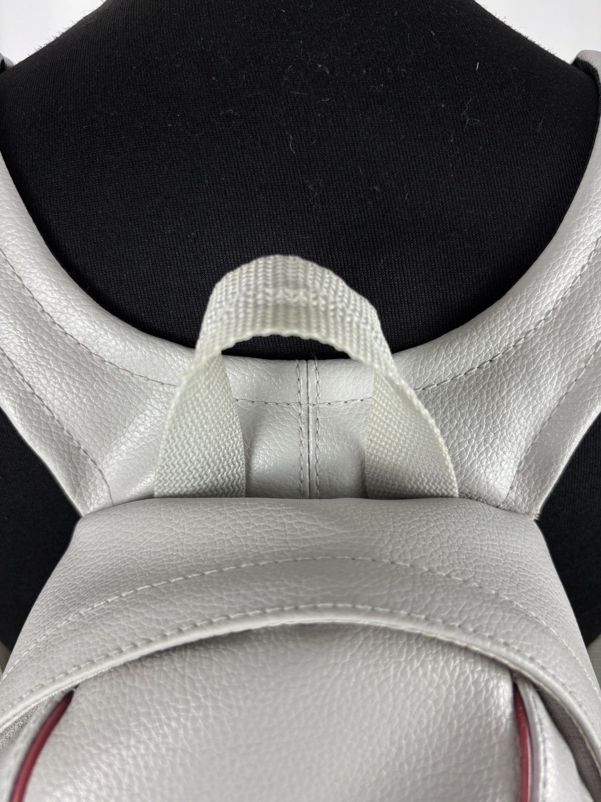 Nike Retro 90’s AIR Leather Bubble Double Big Swoosh Utility Backpack Mini Bag Size ONE SIZE - 25 Thumbnail