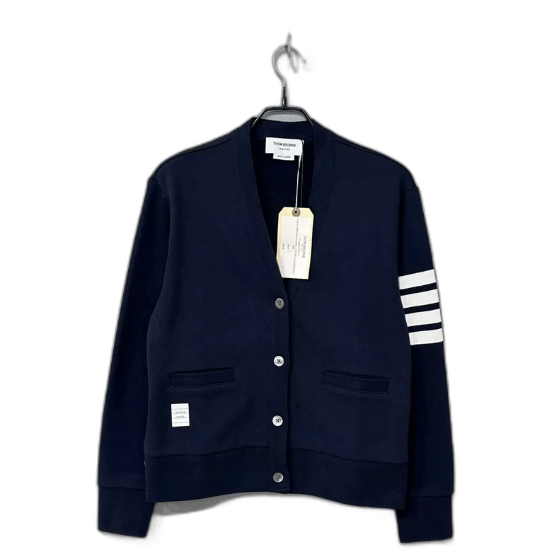 Thom Browne Thom Browne Classic Stripe Cardigan Size L / US 10 / IT 46 - 1 Thumbnail