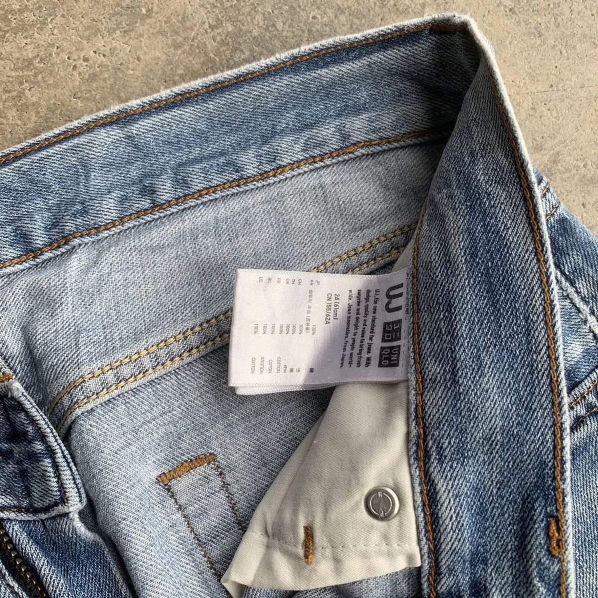 Kaihara Denim 💥 REDLINE JAPANESE VINTAGE 30x31 Blue Wash Jeans Pants Size US 30 / EU 46 - 7 Thumbnail