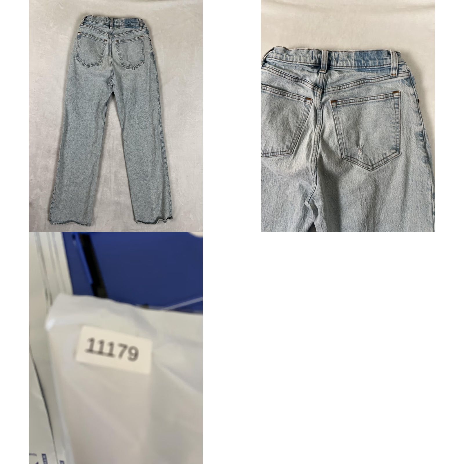 Abercrombie & Fitch Abercrombie & Fitch Jeans Womens 26 Light Blue High Rise Relaxed 90s Denim Size 26" / US 2 / IT 38 - 8 Thumbnail