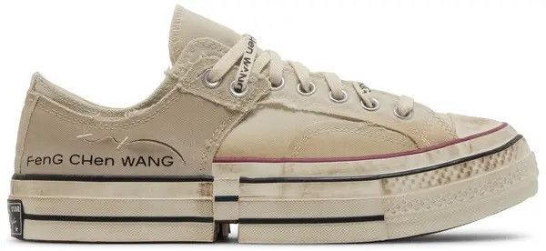 Converse × Feng Chen Wang Feng Chen Wang x Converse Chuck 70 2-in-1 Low 'Brown Rice' Size US 12 / EU 45 - 1 Thumbnail