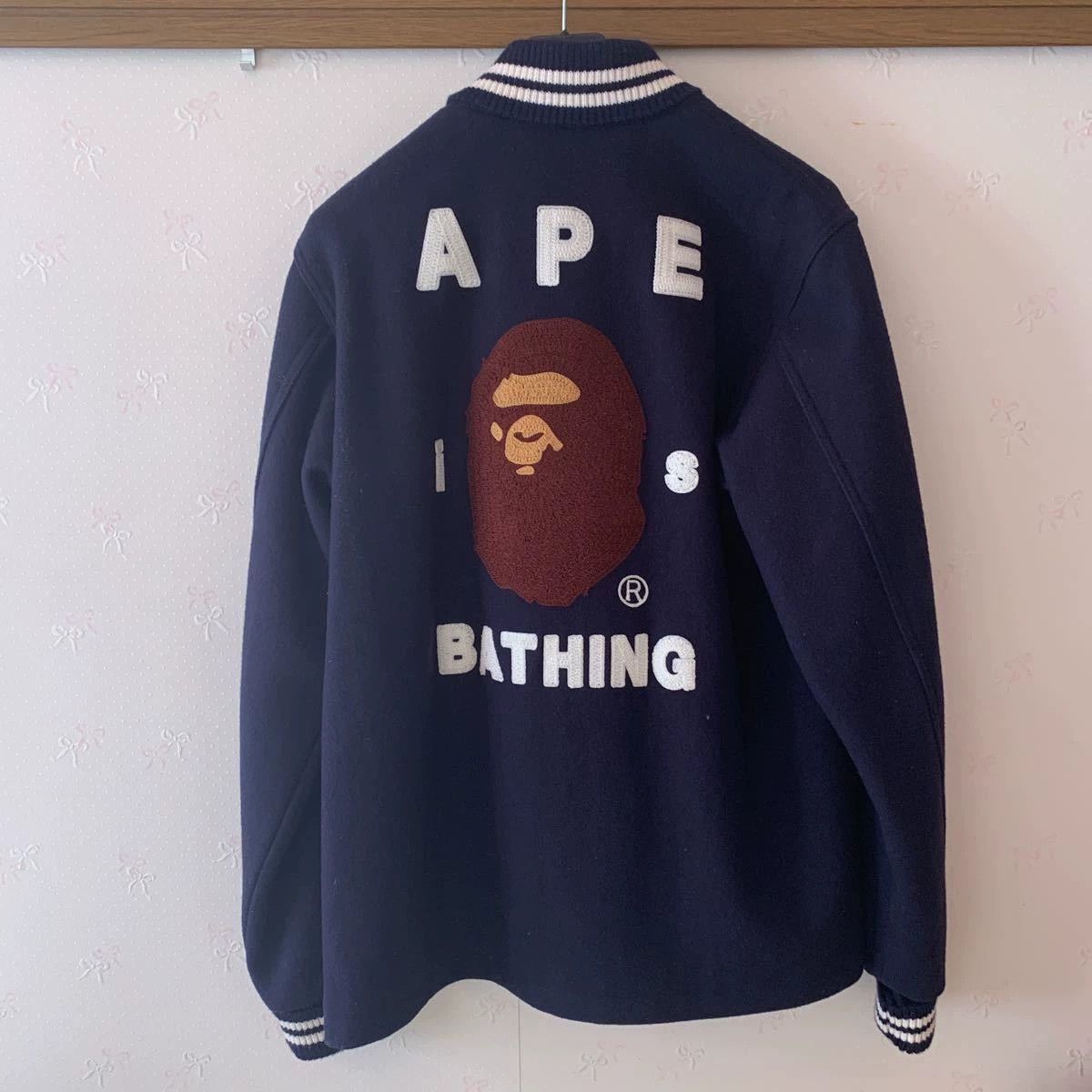 Bape BAPE NIGO Era Ape Head Embroidered Wool Baseball Navy M Size US M / EU 48-50 / 2 - 1 Thumbnail
