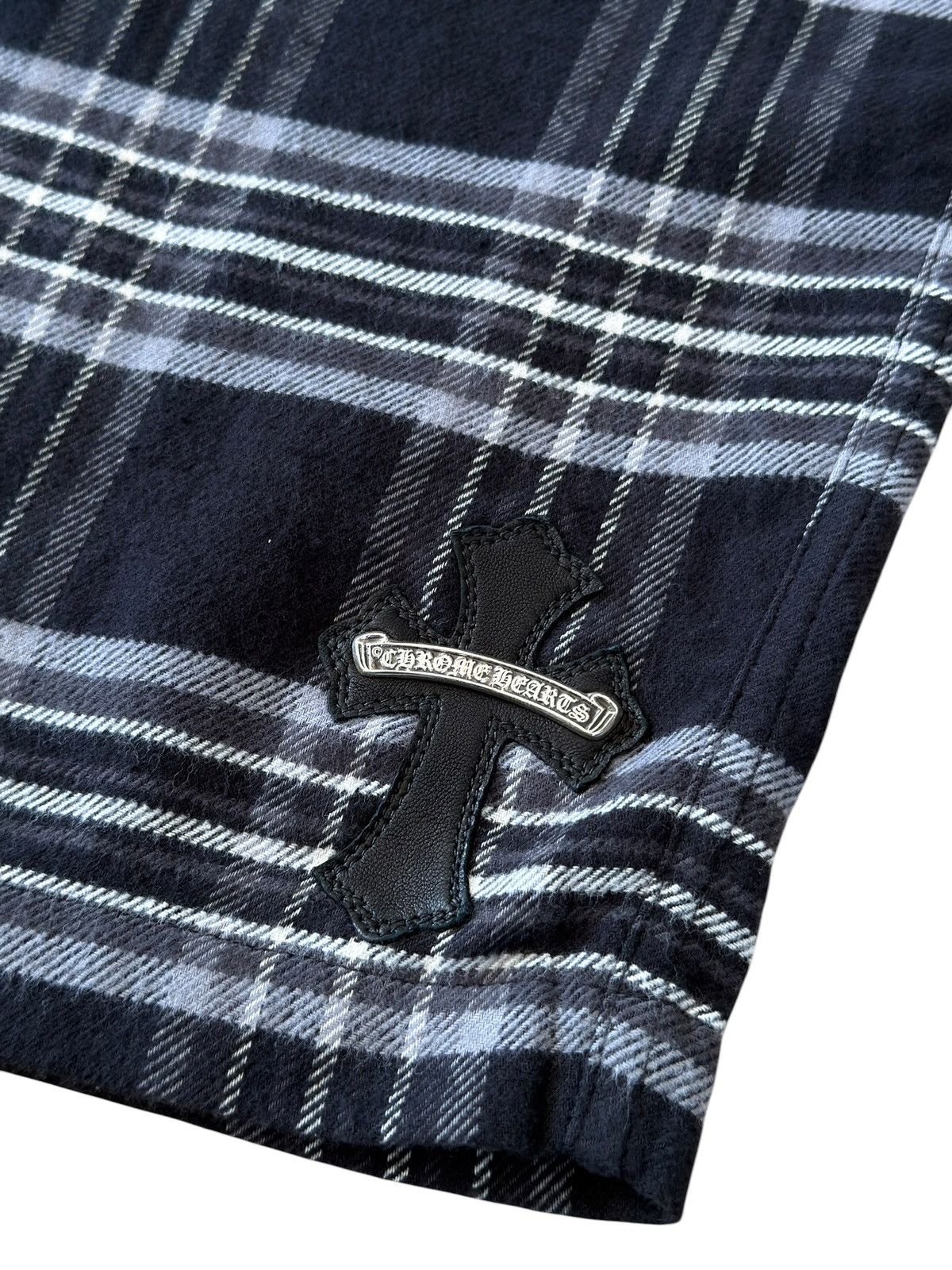 Chrome Hearts Chrome Hearts ‘After School’ Plaid Flannel Long Shorts Size US 38 / EU 54 - 6 Thumbnail
